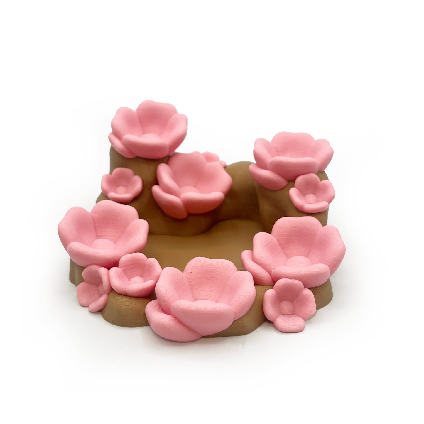 Moth Dice Tower & Flower Dice Stands Set | 3D Printed DnD Tabletop RPG Accessories