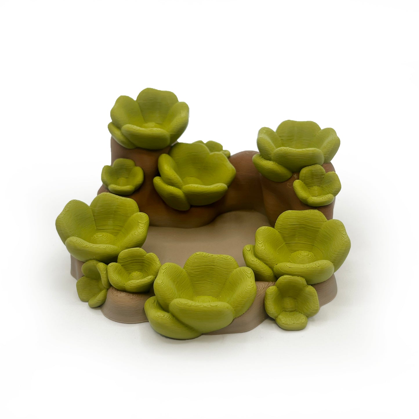 Moth Dice Tower & Flower Dice Stands Set | 3D Printed DnD Tabletop RPG Accessories