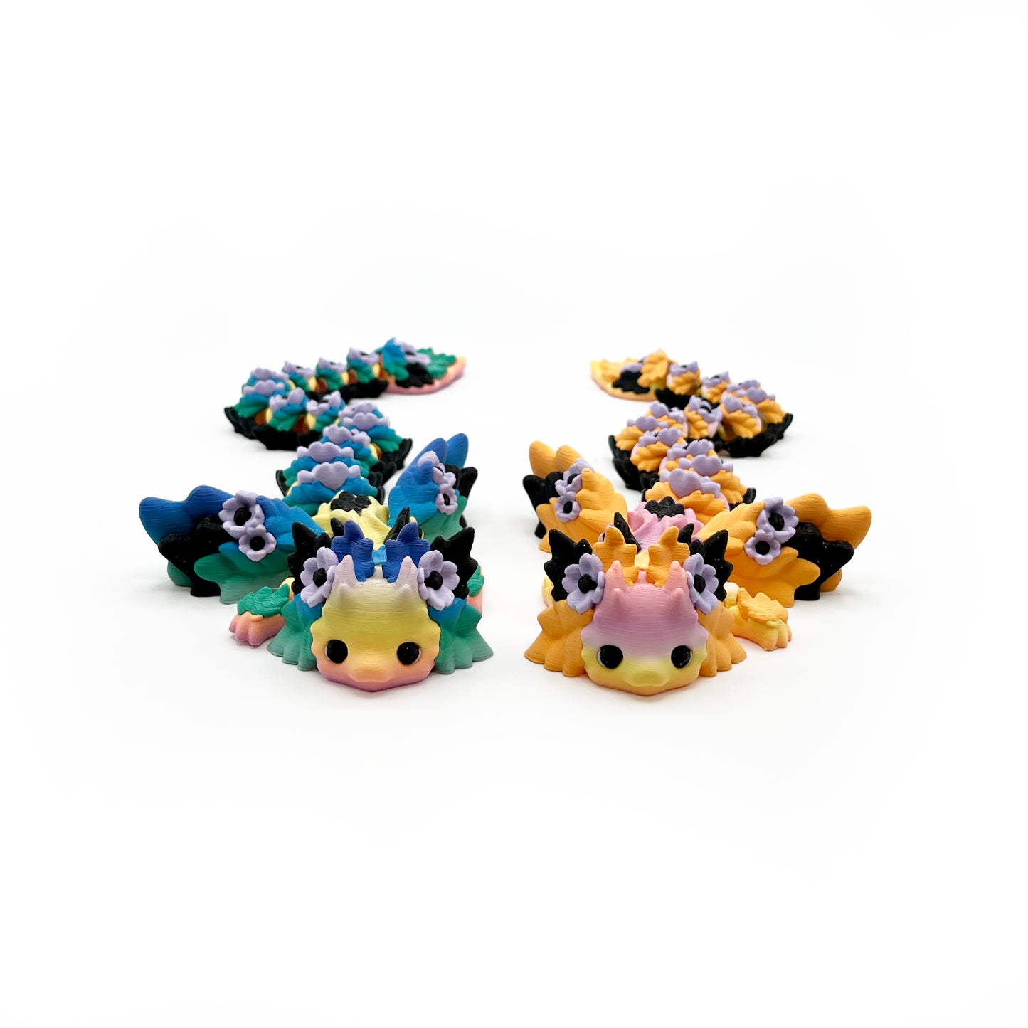 FANTASTICAL DRAGONS – 3D Printed Articulated Fantasy Dragon Figures | Collectible Dragon Toys