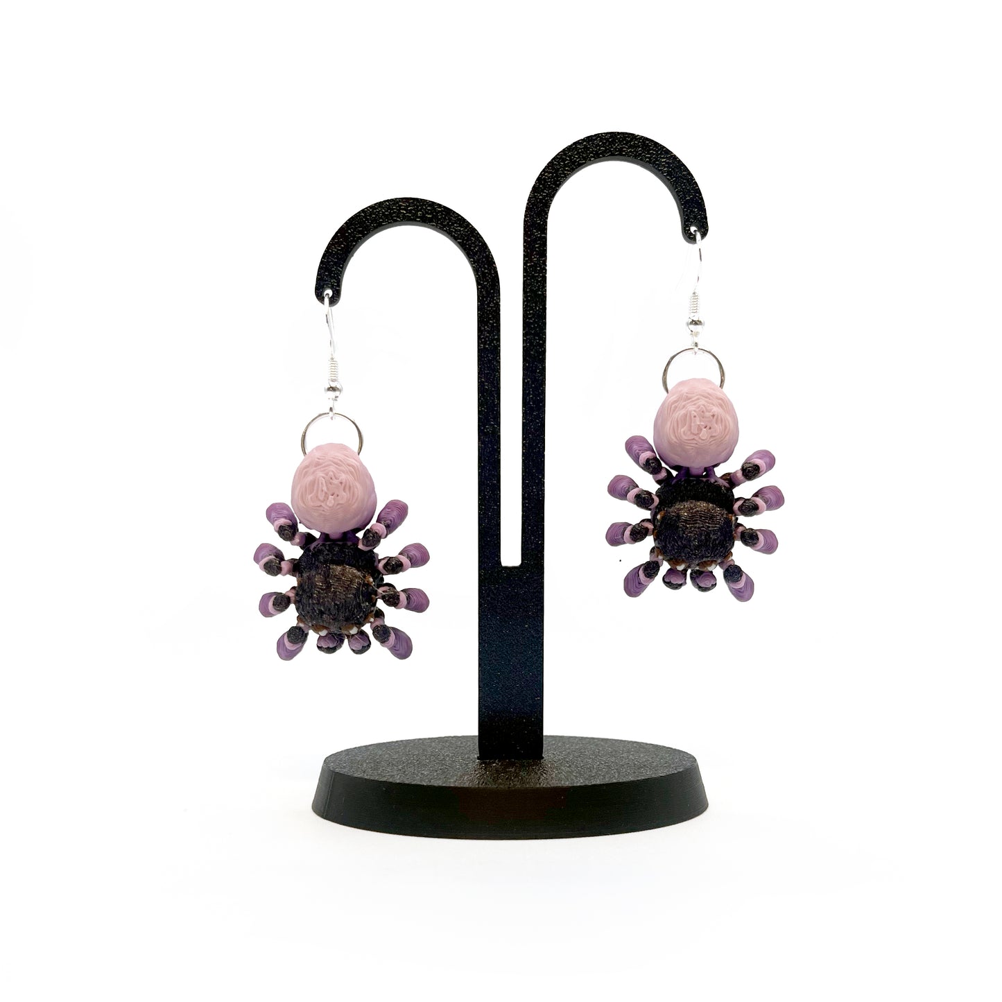 Critter Earrings – 3D Printed Animal Hook Earrings | Axolotl & Possum Jewelry | Lightweight & Hypoallergenic