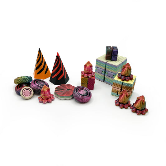 Fidgets - 3D Printed - Awesome Fidget Sensory Toy