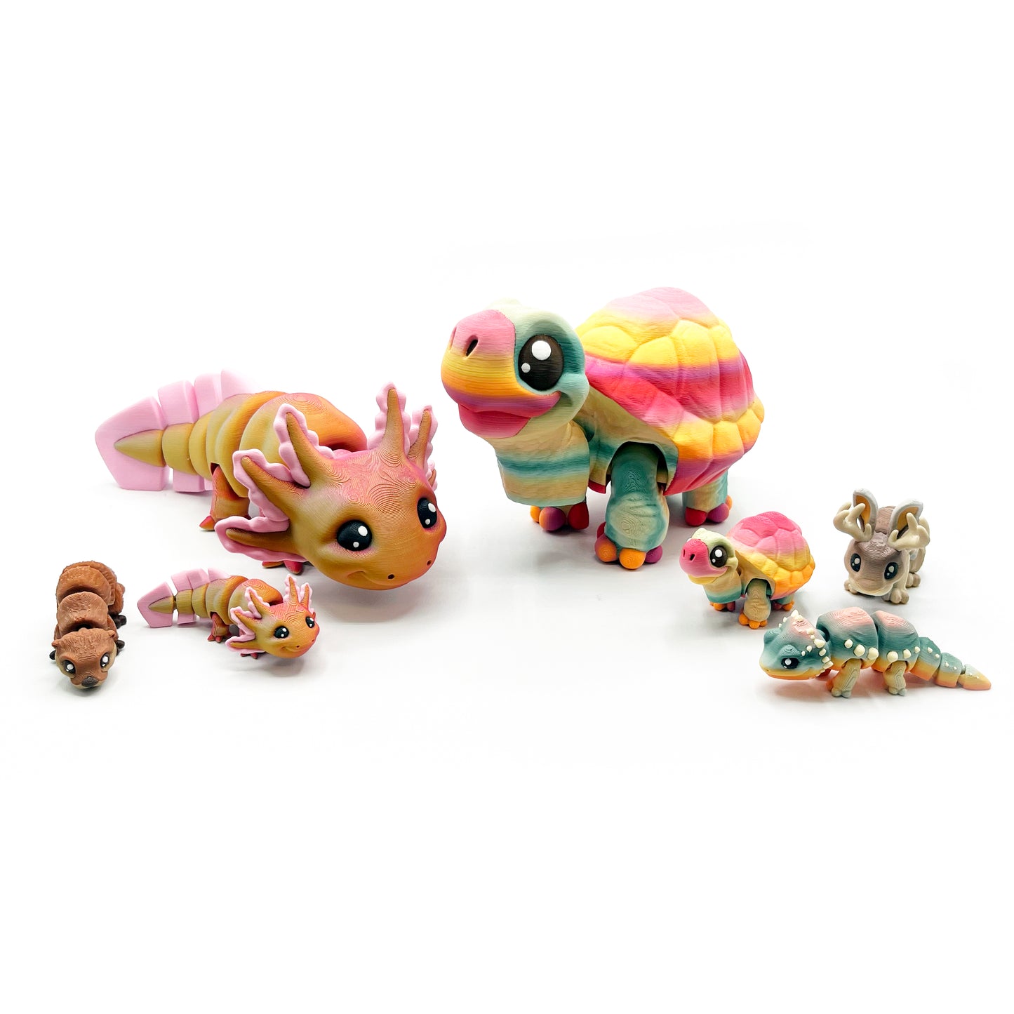 GIANT Fantastical Creatures - Articulating 3D Printed Fantastical Figurines – Collectibles