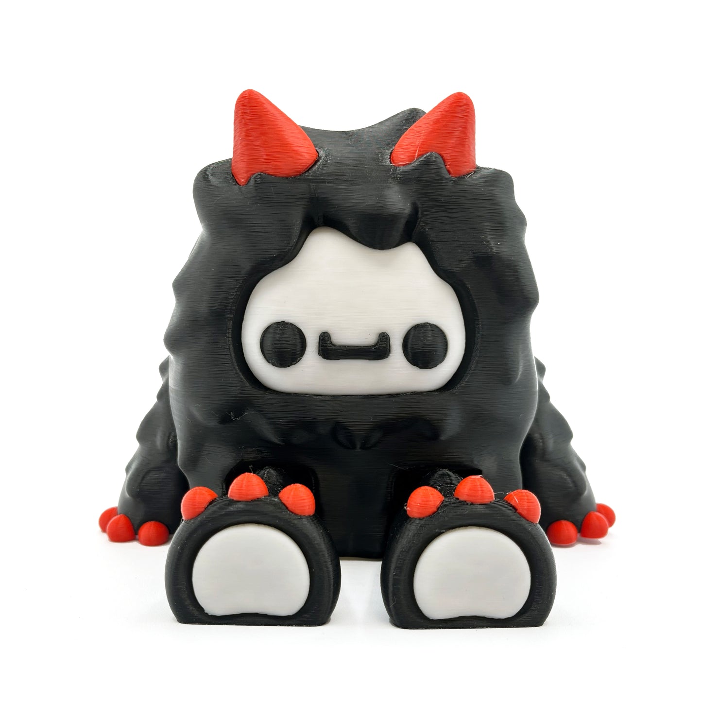 SIP SIDEKICKS - Flurryfoot & Bigfoot - Articulating 3D Printed Animal Figurines  – Adorable 3D Printed Straw Buddy for Tumbler Cups | Collectible Cup Charm