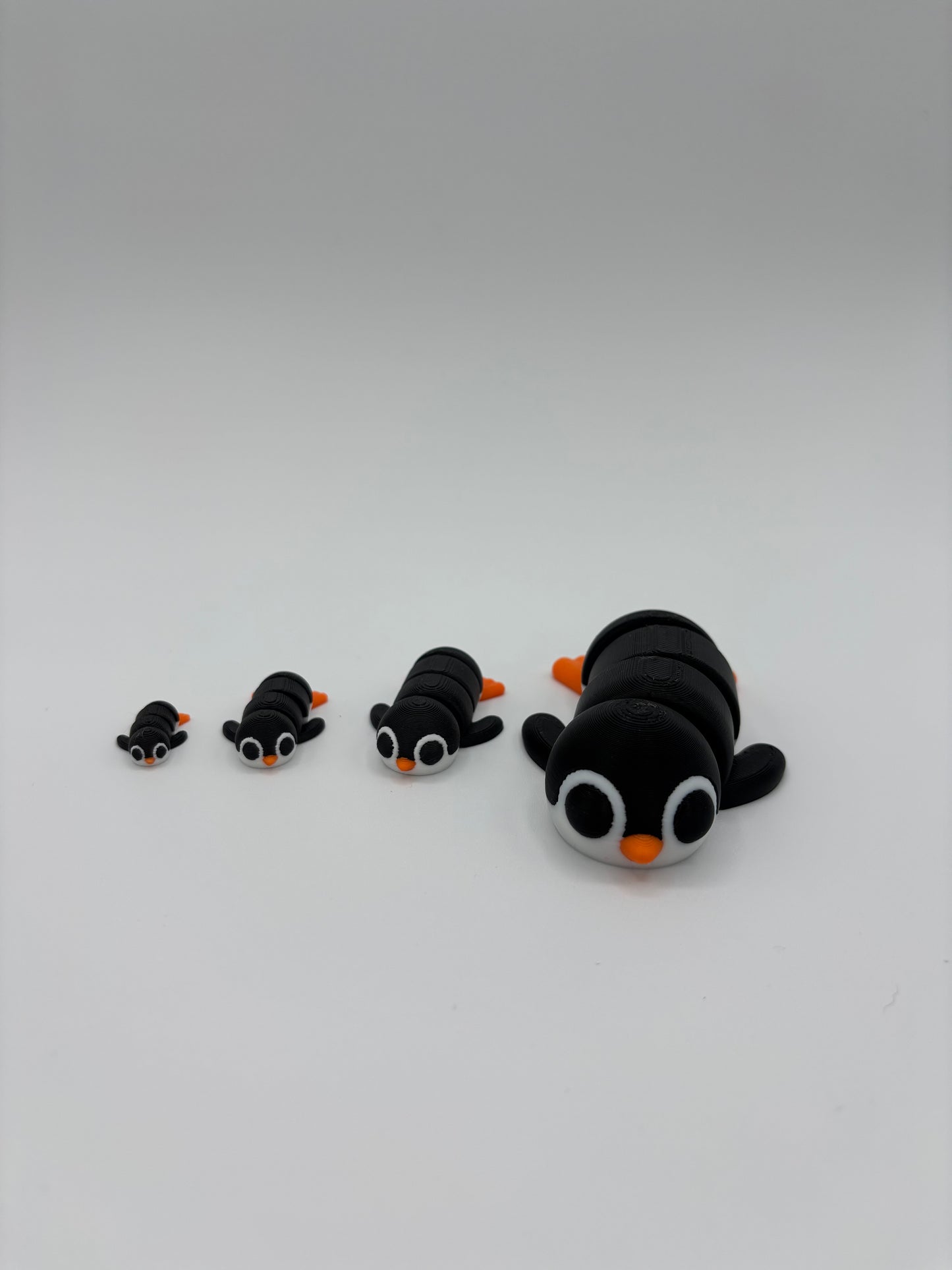 A Dozen Cuddly Critters 3d Printed Articulating Pocket Pets in various size options