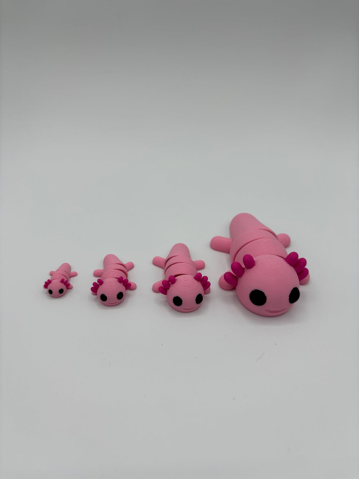 A Dozen Cuddly Critters 3d Printed Articulating Pocket Pets in various size options