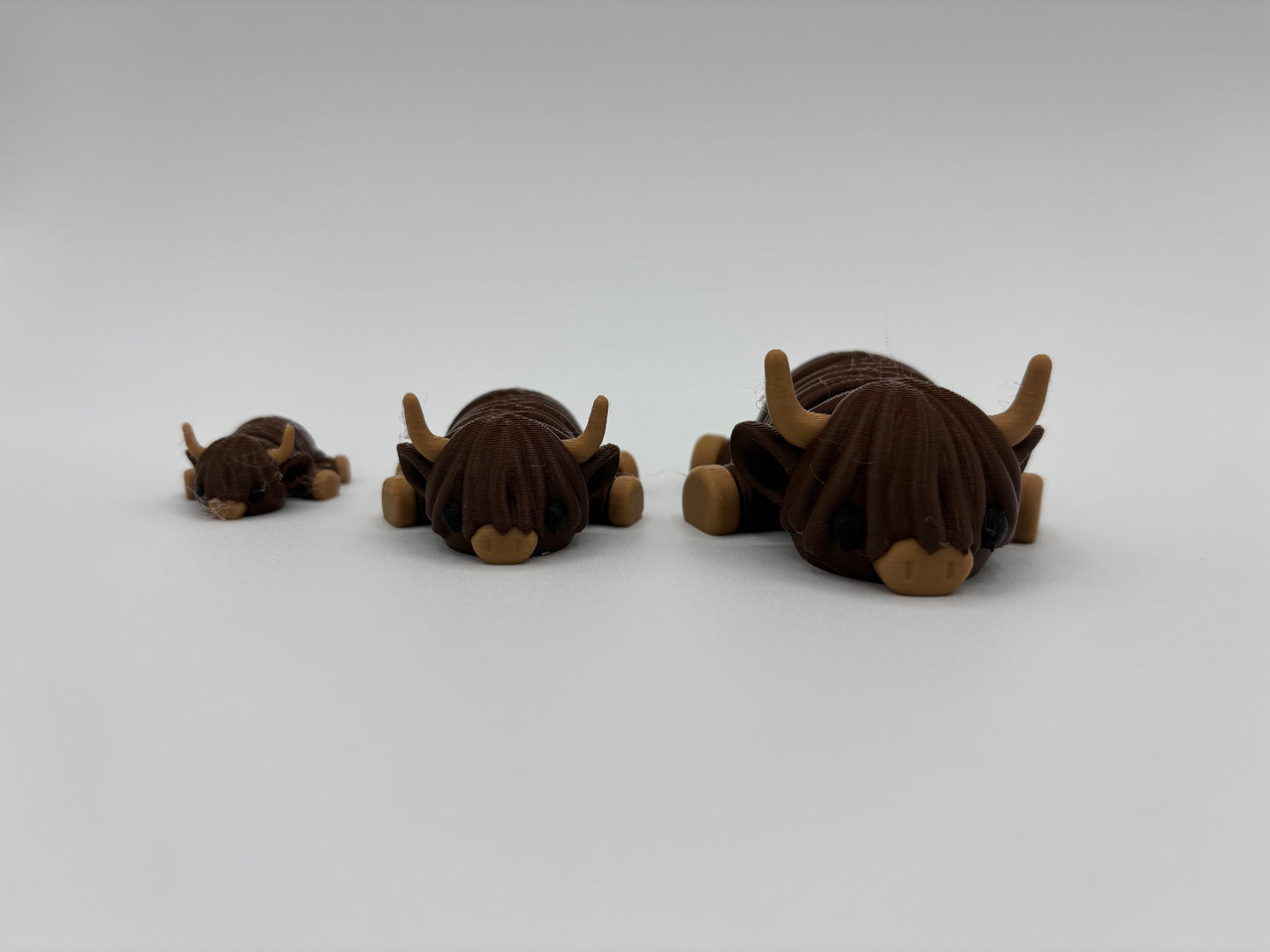 A Dozen Cuddly Critters 3d Printed Articulating Pocket Pets in various size options