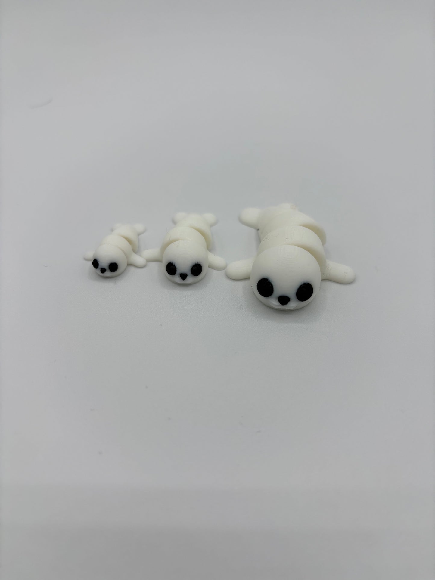 A Dozen Cuddly Critters 3d Printed Articulating Pocket Pets in various size options