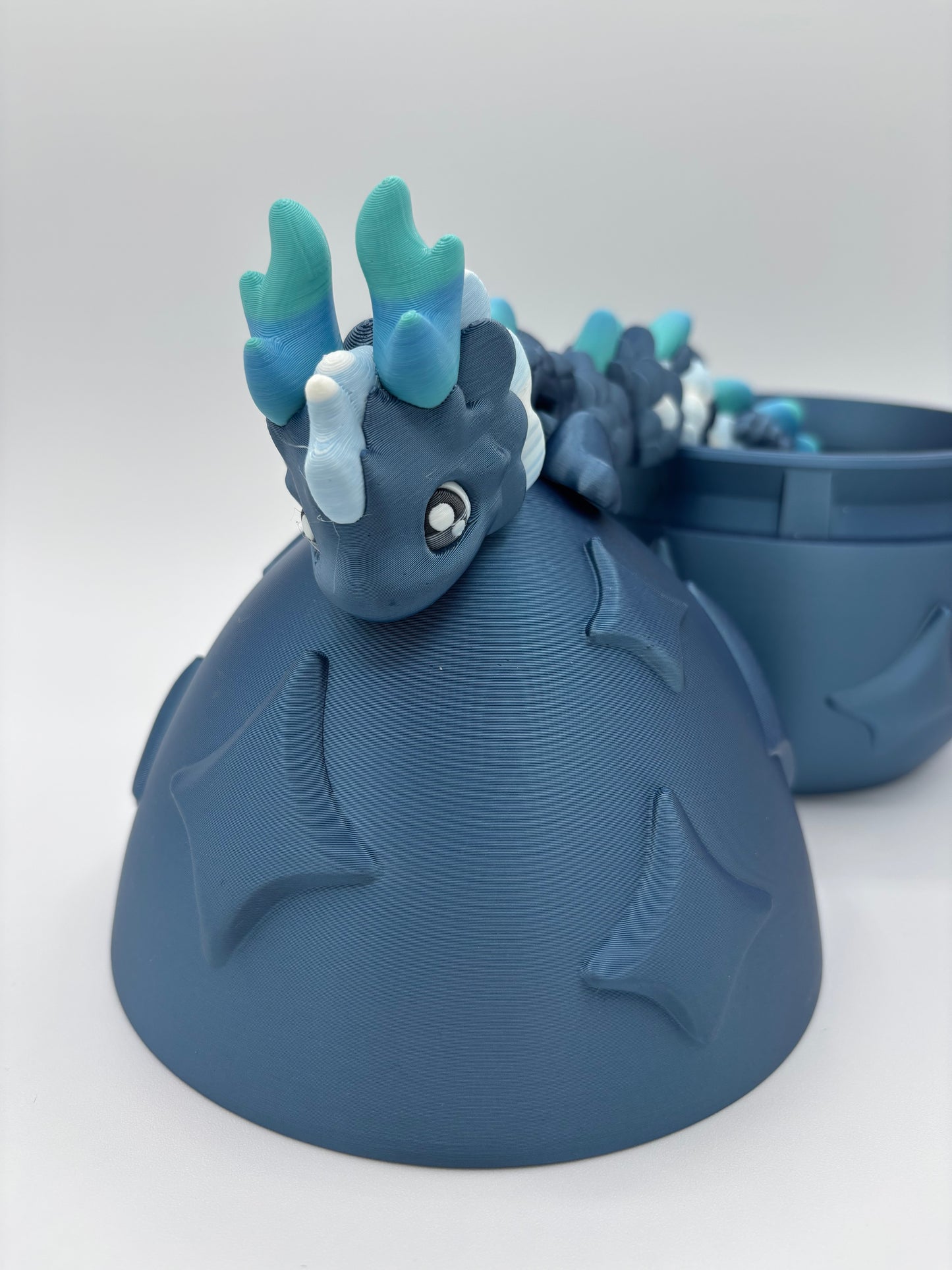 Kaida Articulating cloud Dragon Realistic super cute Large 3D Printed Dragon