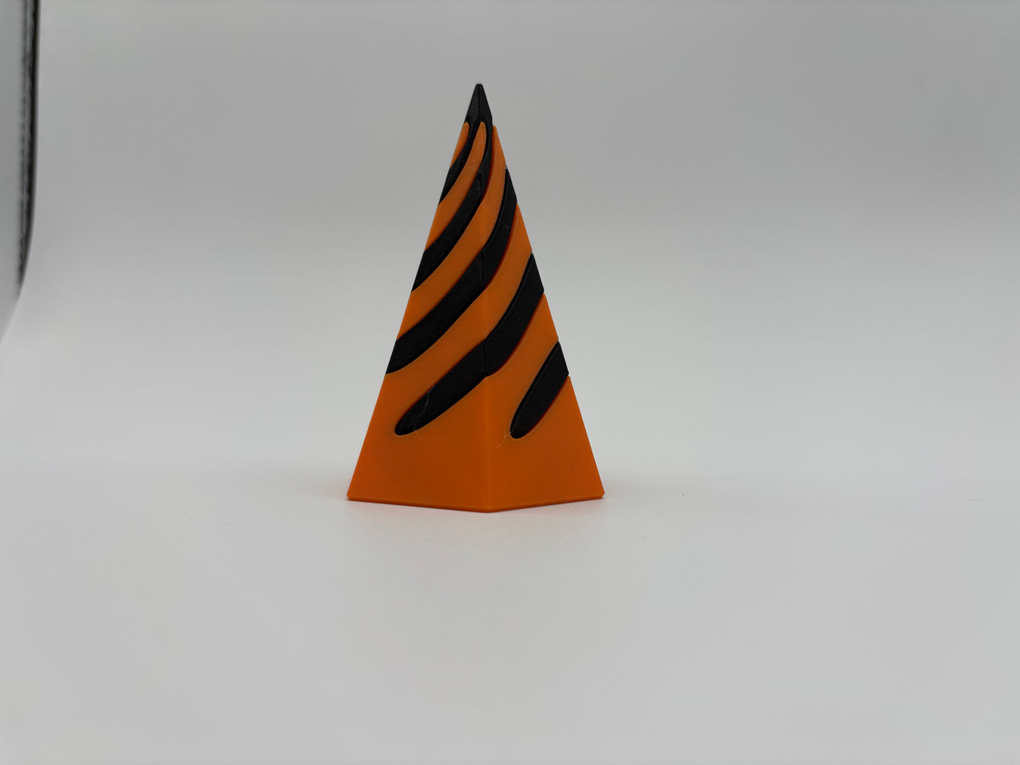 3D Printed Spiral Vortex Cone Fidget Toy, Hands-On Stress and Anxiety Relief, Multi-Color