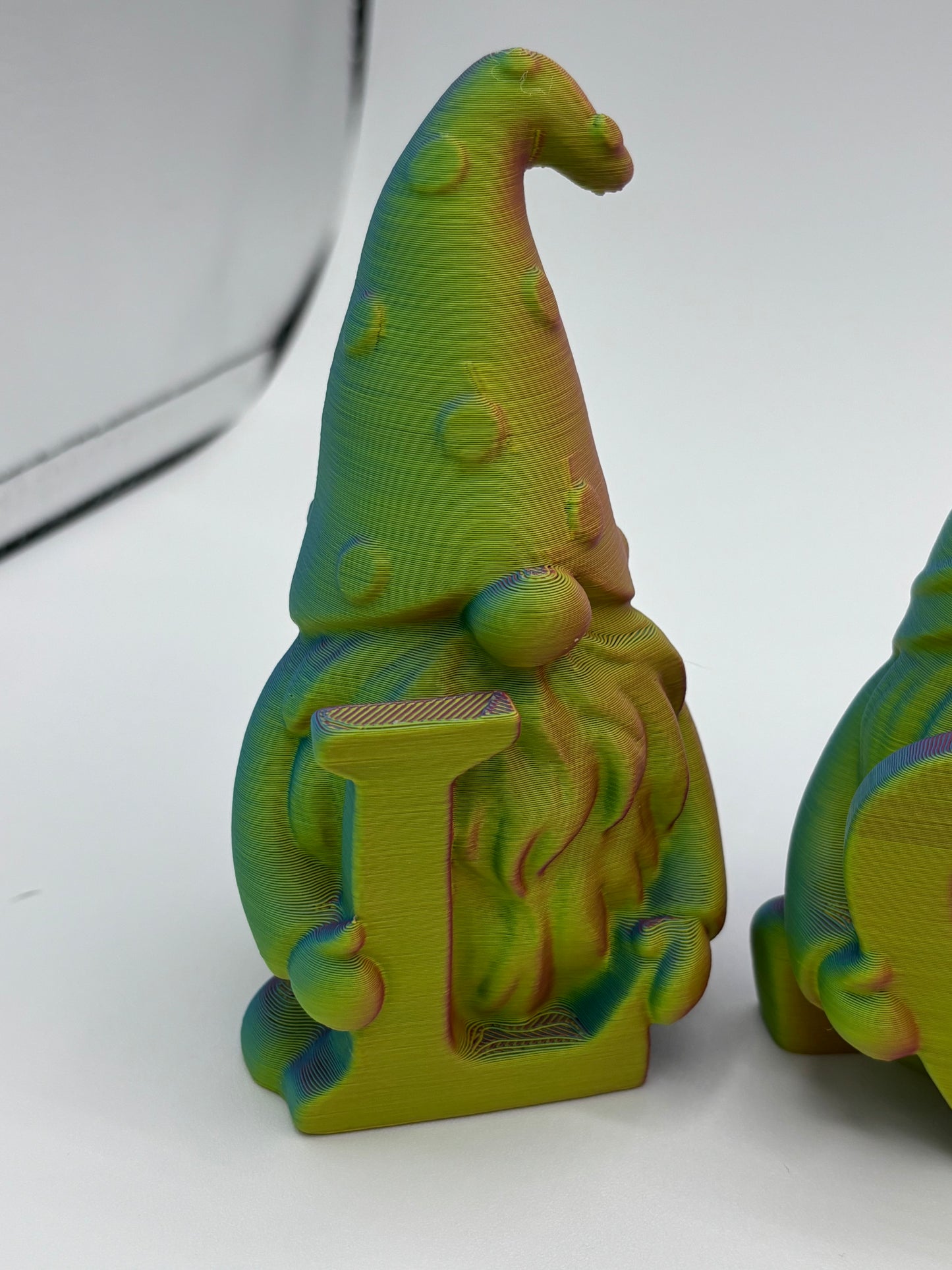 3D Printed 4inch LOVE Gnome Figurines!