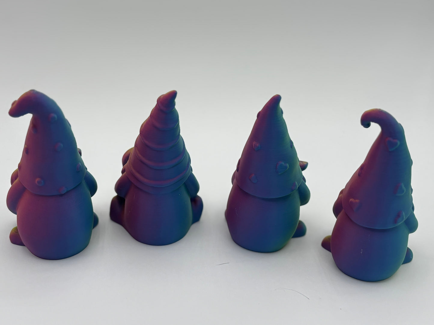 3D Printed 4inch LOVE Gnome Figurines!