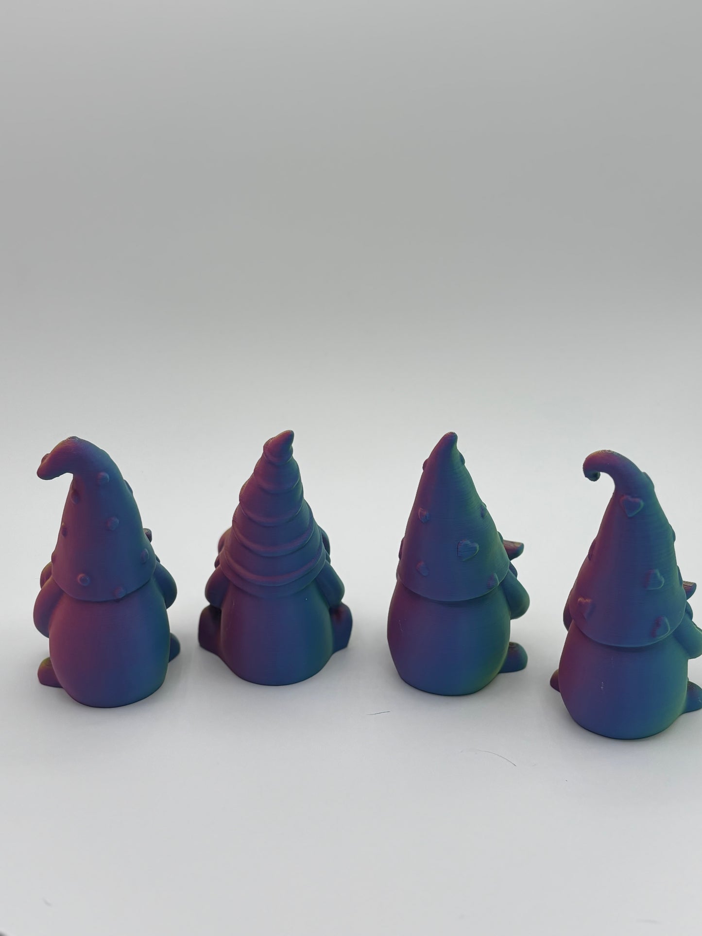 3D Printed 4inch LOVE Gnome Figurines!