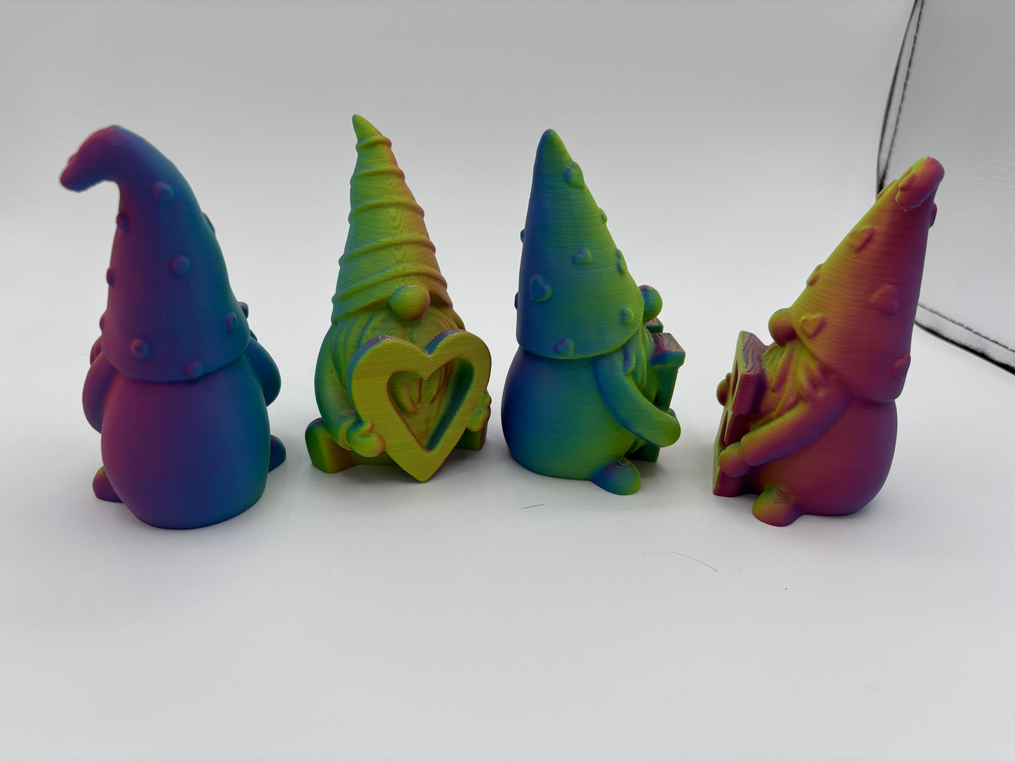 3D Printed 4inch LOVE Gnome Figurines!