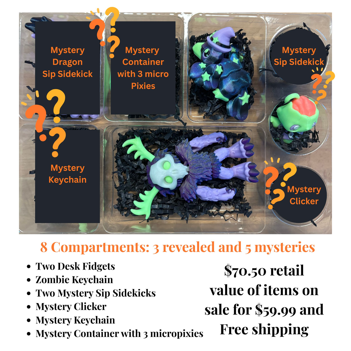 Haunted Harvest Bundle Box – Limited Edition Halloween Fidget Collection | Only 20 Made