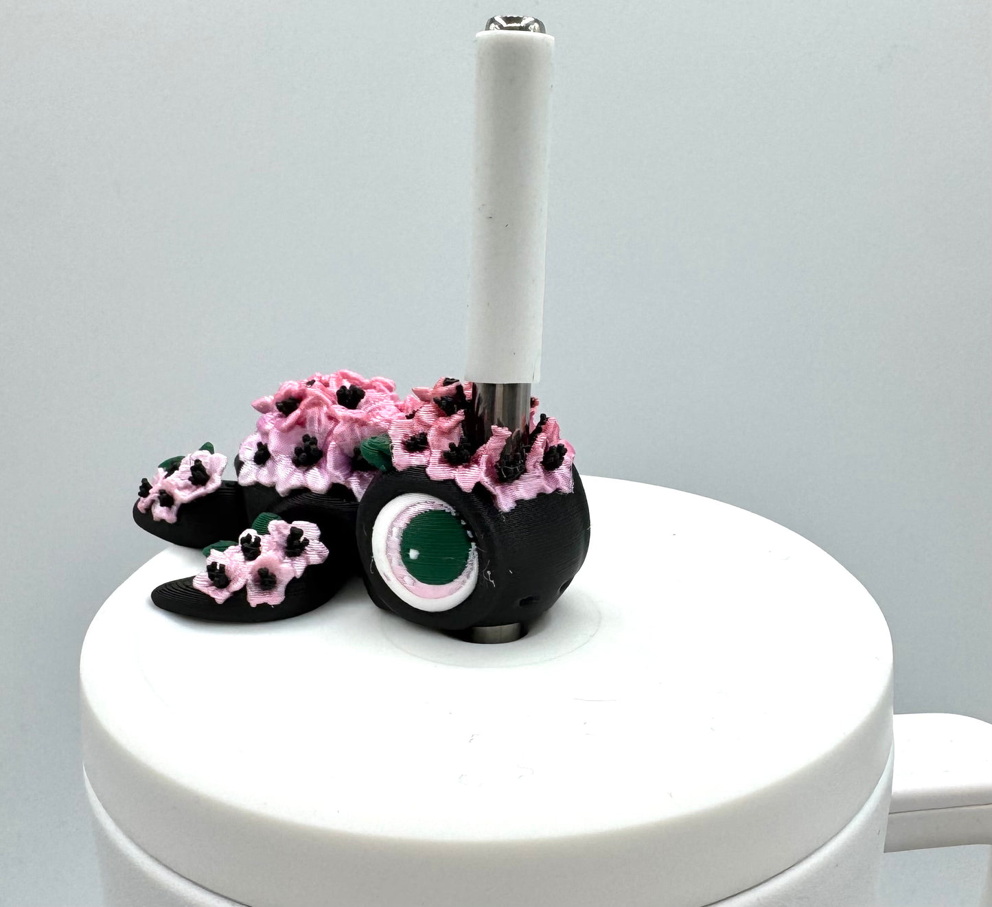 Turtles!! Sip Sidekick – 3D Printed Straw Buddy for Tumblers