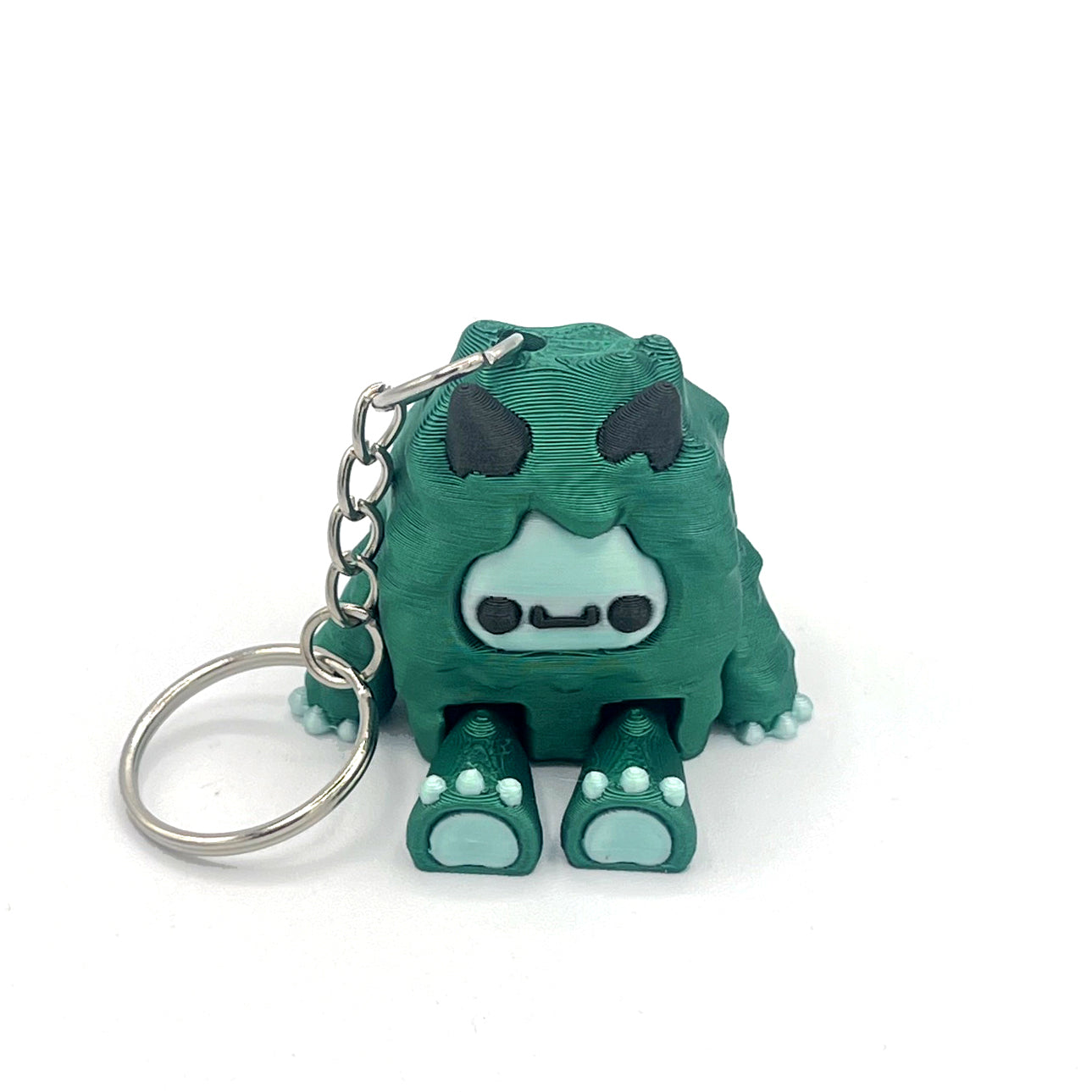 Flurryfoot & Bigfoot KEYCHAINS – Clip-On Backpack Buddies – 3D Printed Charms