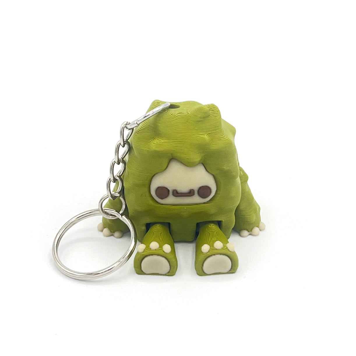 Flurryfoot & Bigfoot KEYCHAINS – Clip-On Backpack Buddies – 3D Printed Charms