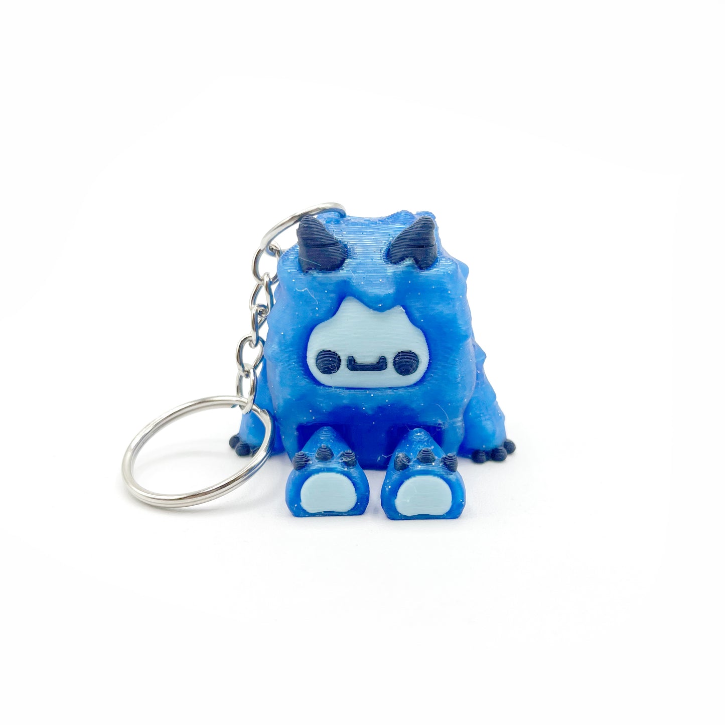 Flurryfoot & Bigfoot KEYCHAINS – Clip-On Backpack Buddies – 3D Printed Charms