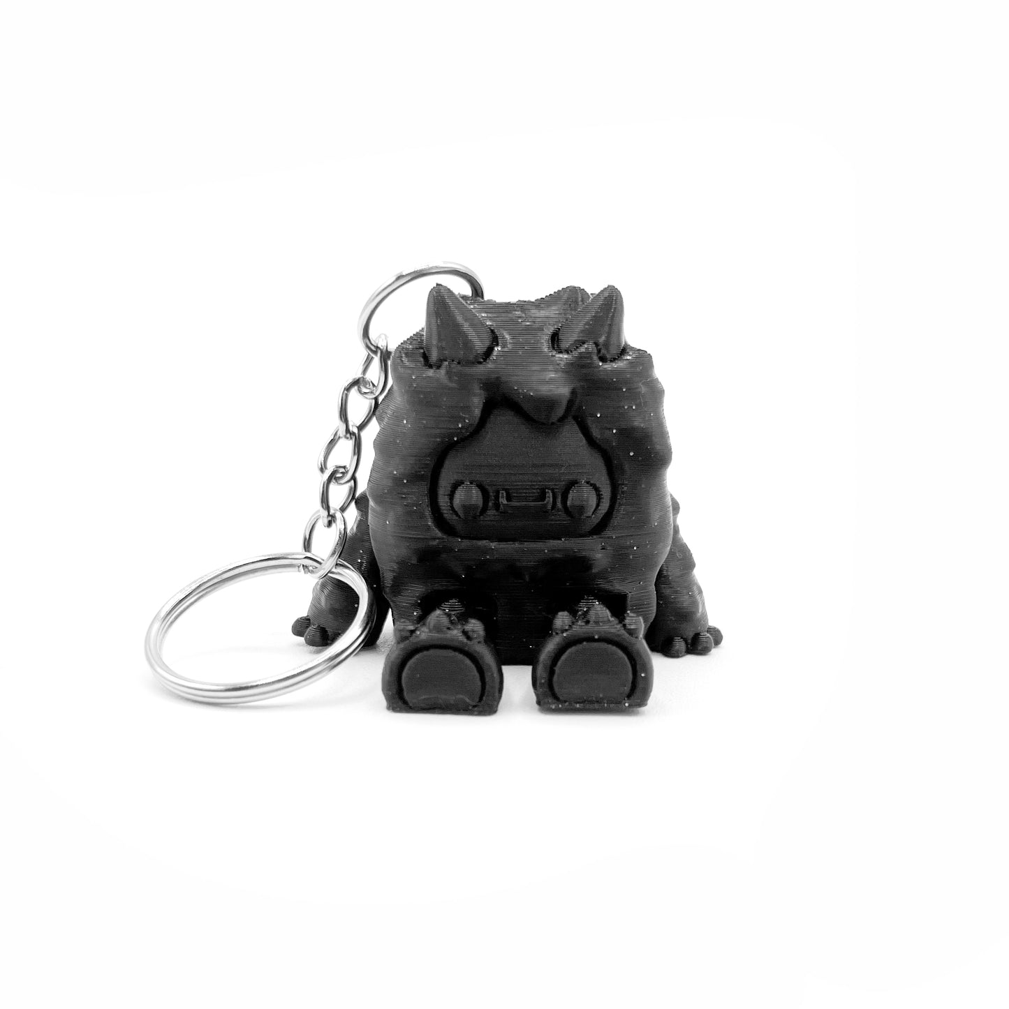 Flurryfoot & Bigfoot KEYCHAINS – Clip-On Backpack Buddies – 3D Printed Charms