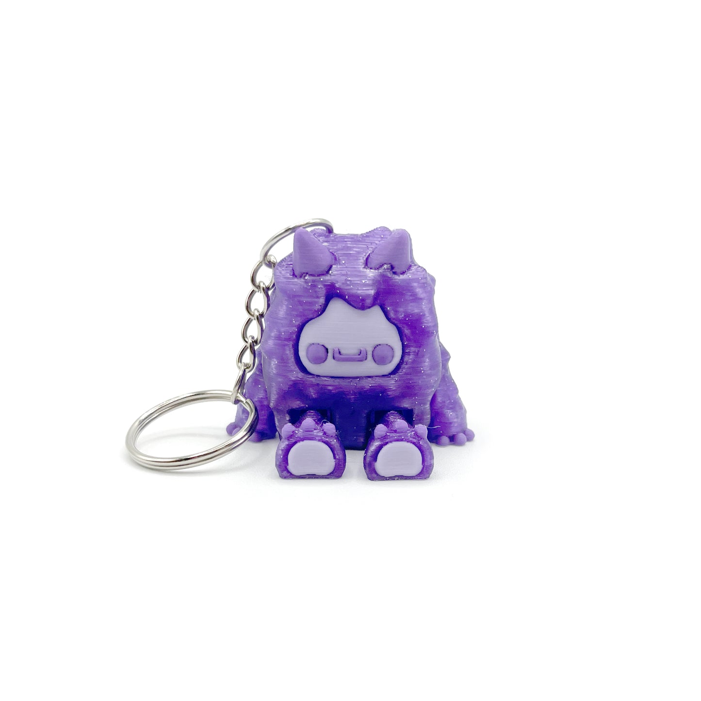 Flurryfoot & Bigfoot KEYCHAINS – Clip-On Backpack Buddies – 3D Printed Charms