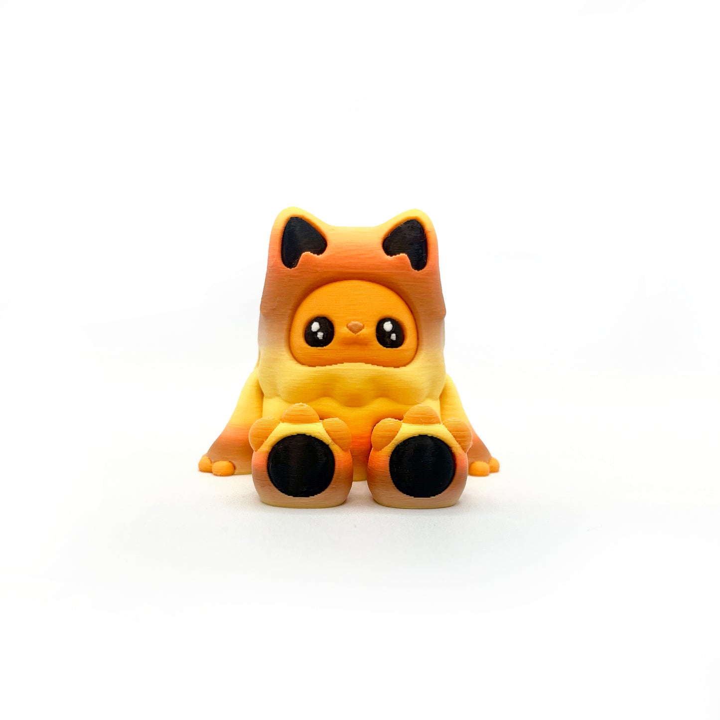 MINI Mysterious Cryptids – Kittyfoot & Gillifoot Figurines | Articulated 3D Printed Fidgets