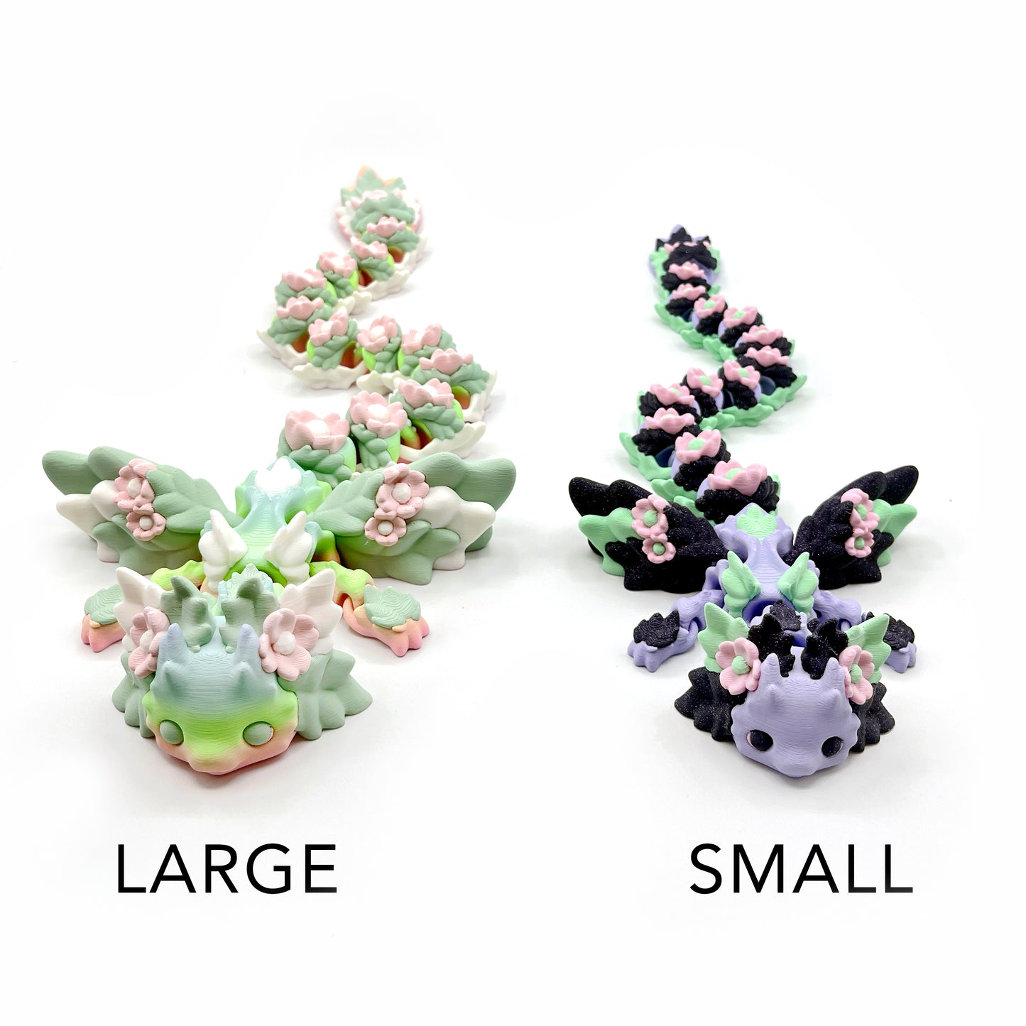 FANTASTICAL DRAGONS – 3D Printed Articulated Fantasy Dragon Figures | Collectible Dragon Toys