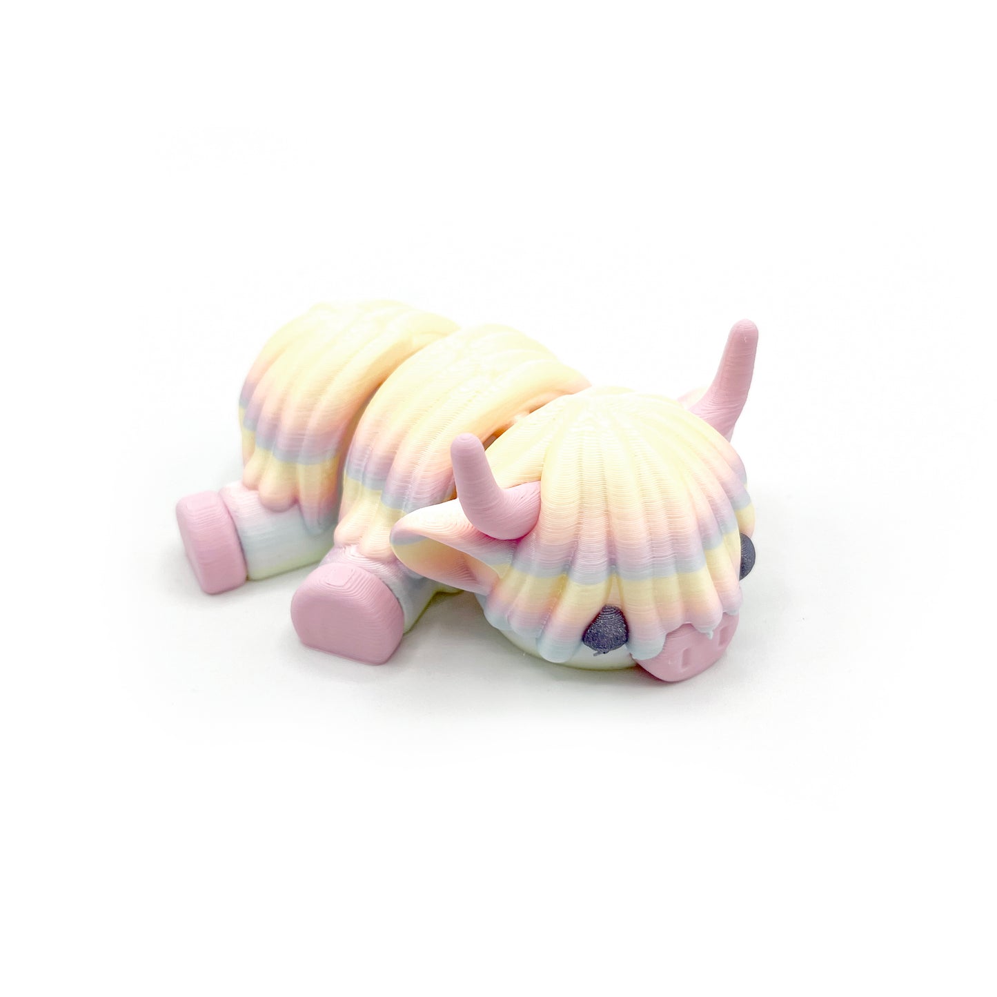 MAMMOTH Cuddly Critters - Articulating 3D Printed Animal Figurines – Palm-Sized Collectibles Decor Ornaments