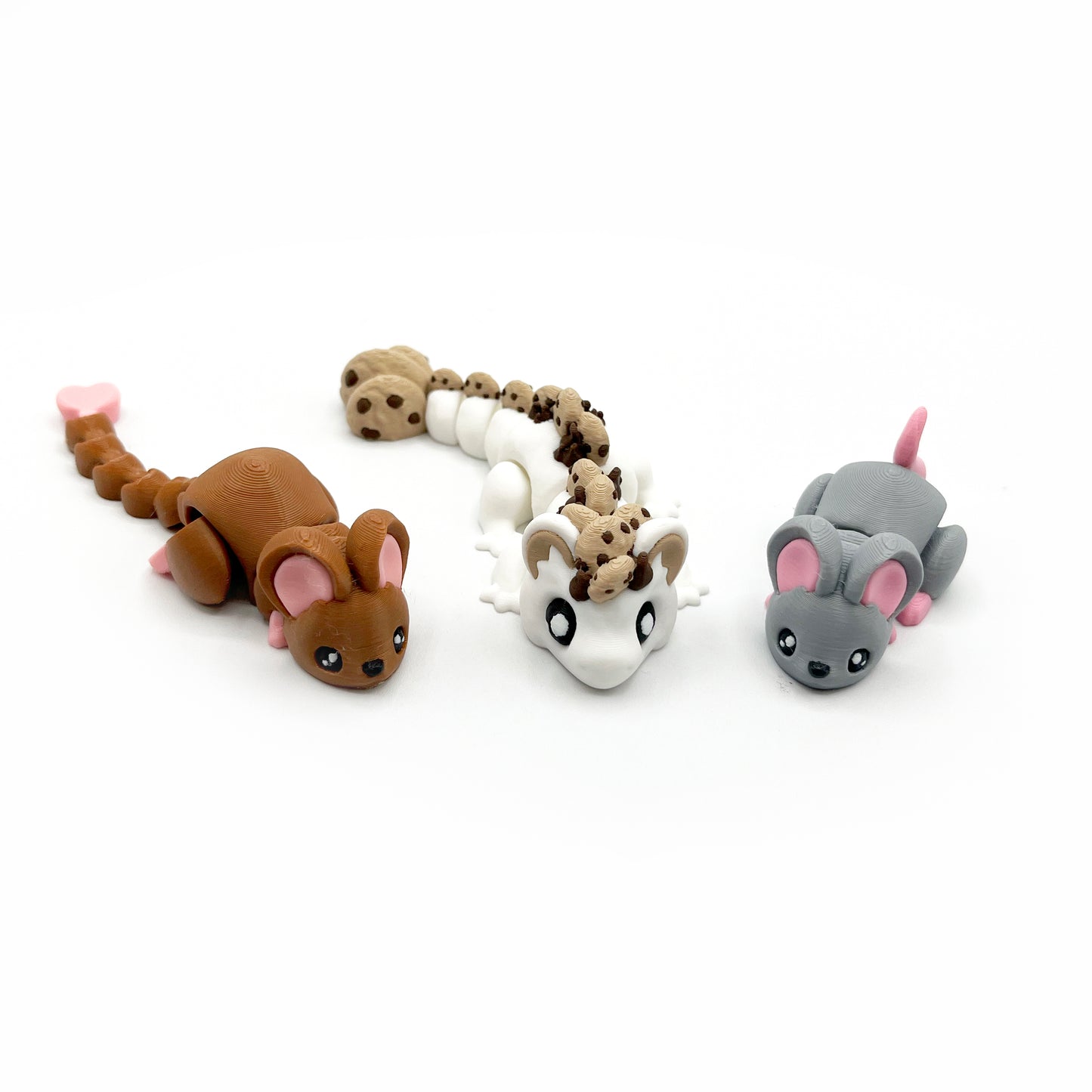MAMMOTH Fantastical Creatures - Articulating 3D Printed Fantastical Figurines – Palm-Sized Collectibles