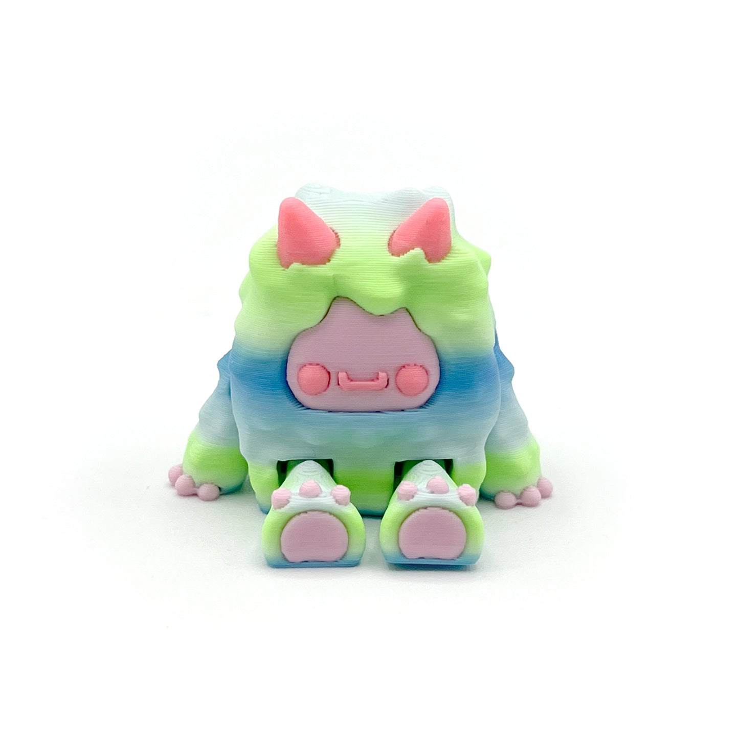 Flurryfoot & Bigfoot KEYCHAINS – Clip-On Backpack Buddies – 3D Printed Charms