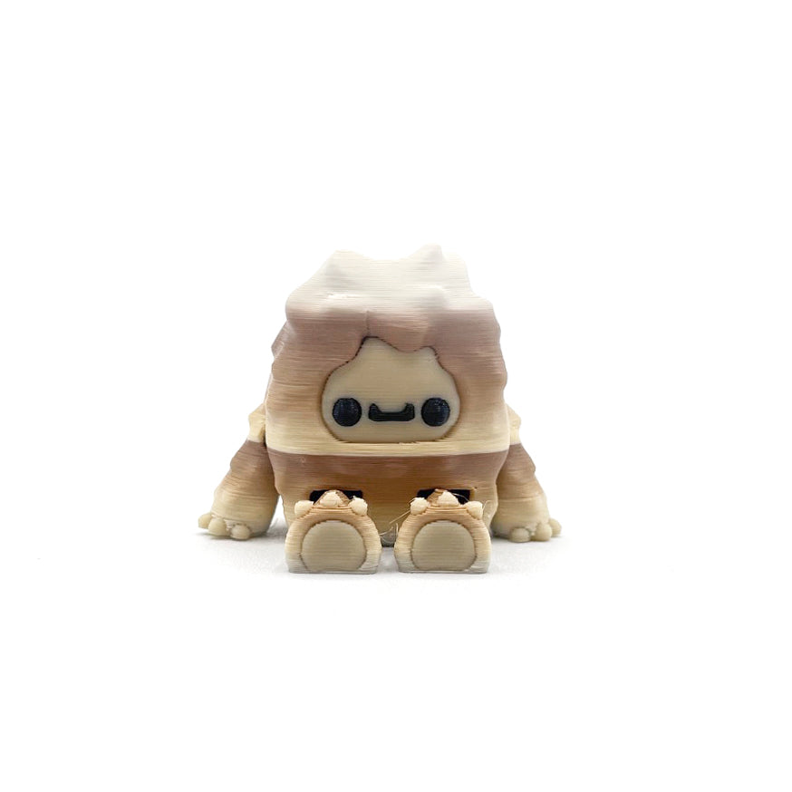 MINI Flurryfoot & Bigfoot Figures – Cute Collectibles for Desk & Shelves – 3D Printed