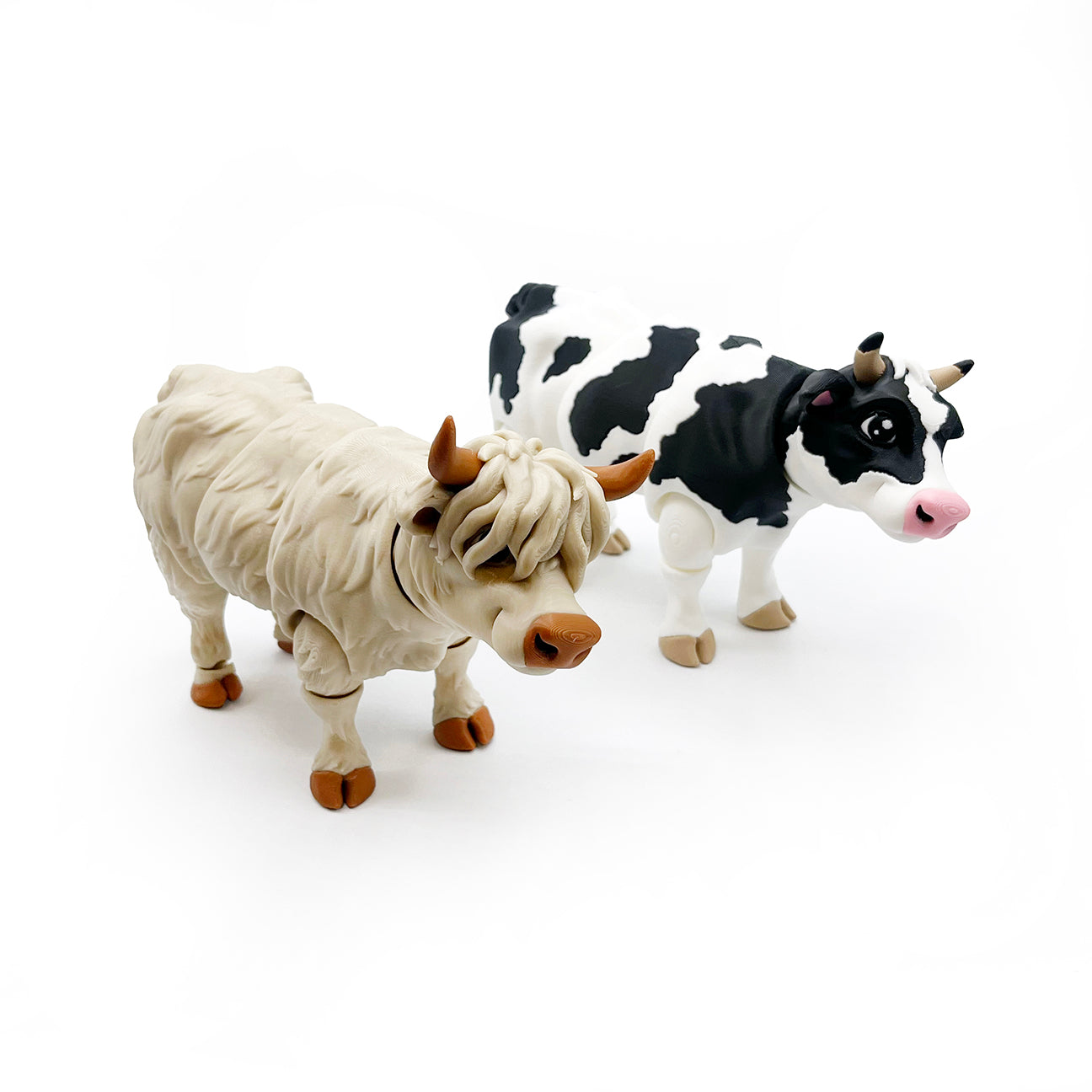 The Mat Mire Collection - Articulating Plastic Animal Figurine super cute creative animal