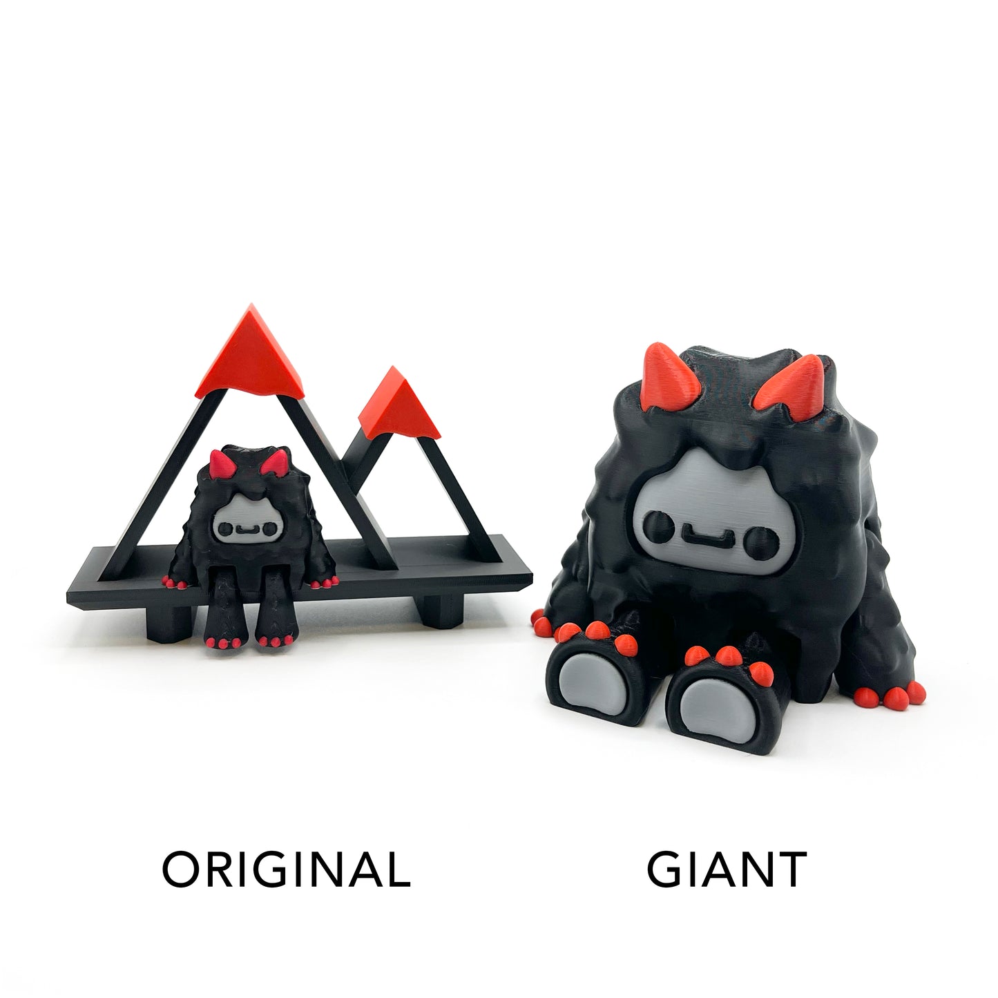 Mountain Shelf – The Perfect Yeti & Bigfoot Display – 3D Printed