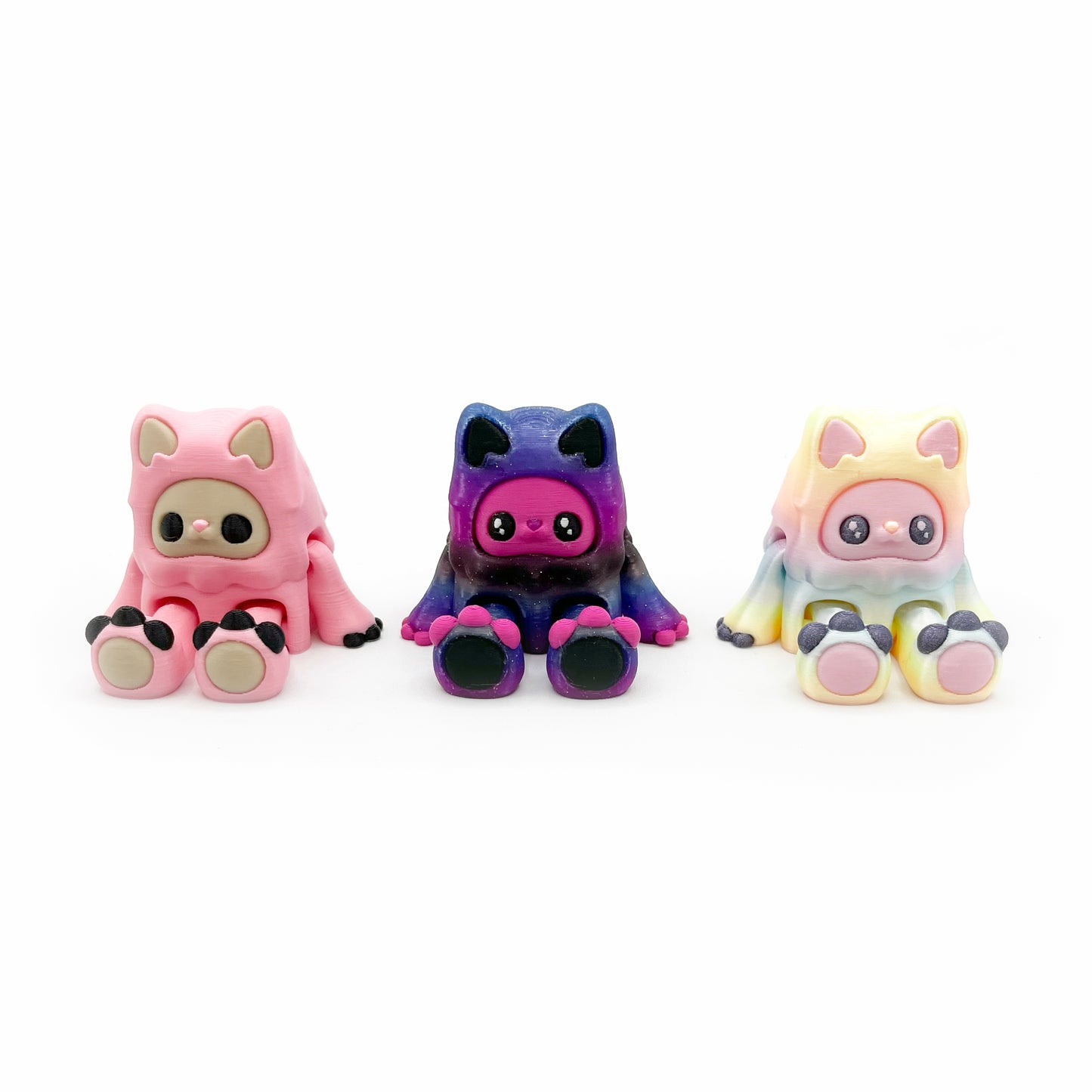 MINI Flurryfoot & Bigfoot Figures – Cute Collectibles for Desk & Shelves – 3D Printed