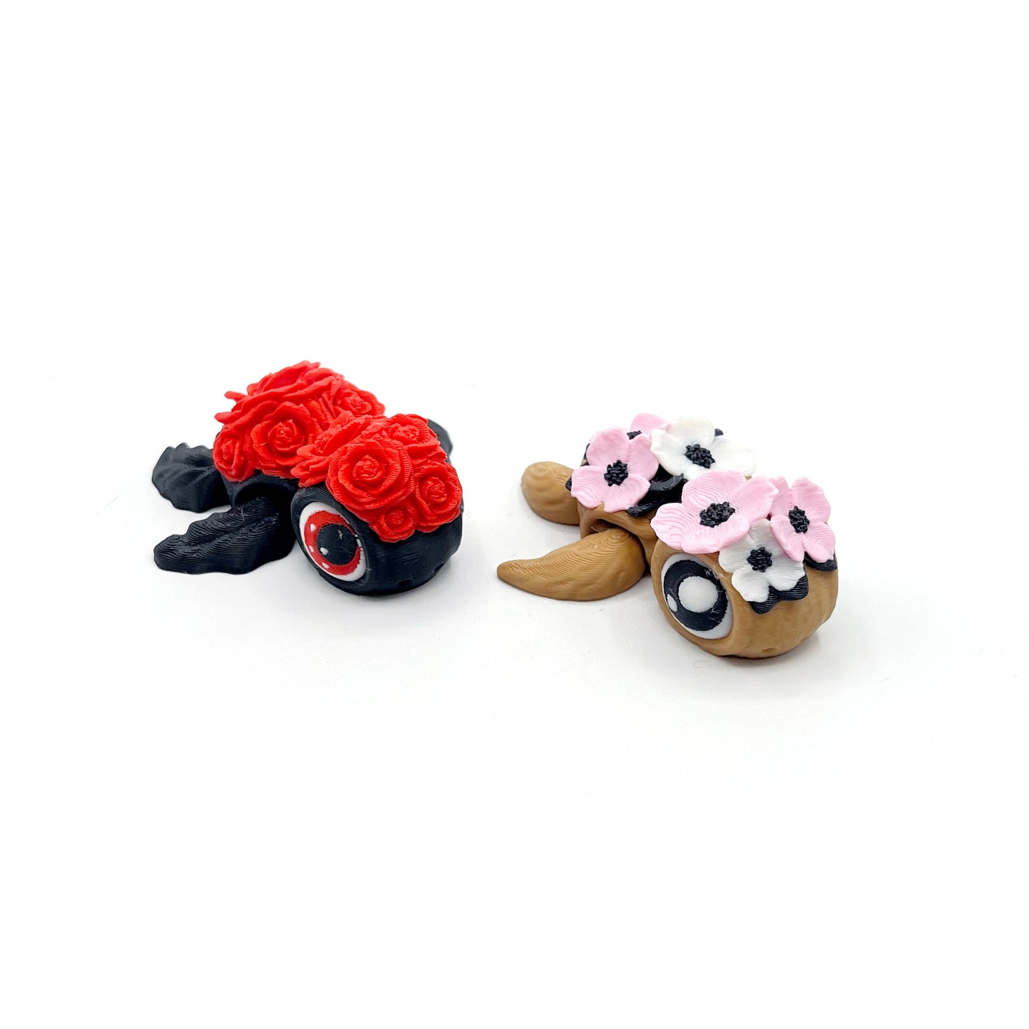 TURTLES!! – The Palm-Sized Original – Articulated Turtle Fidget with Pocket Turtle Energy