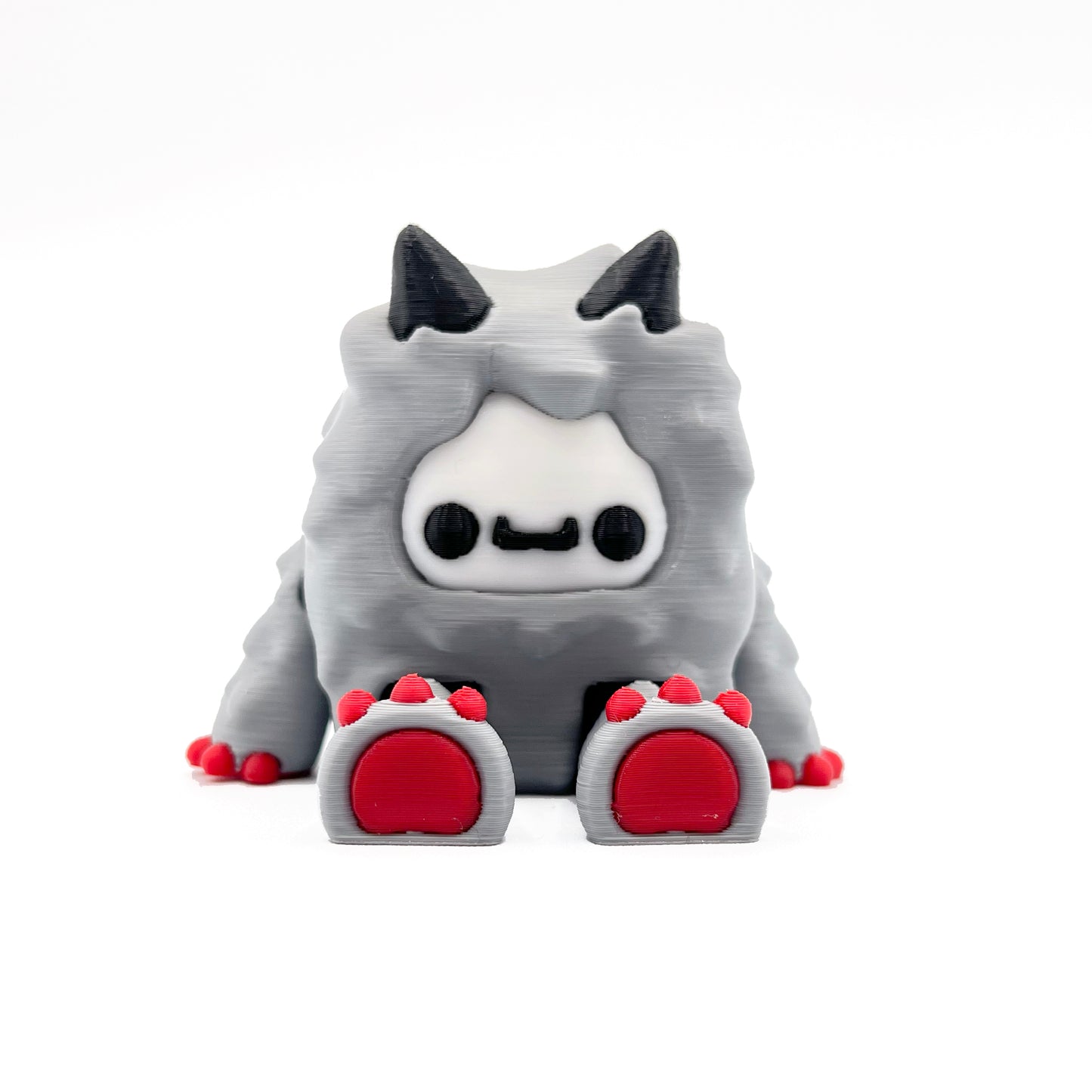 Flurryfoot & Bigfoot KEYCHAINS – Clip-On Backpack Buddies – 3D Printed Charms