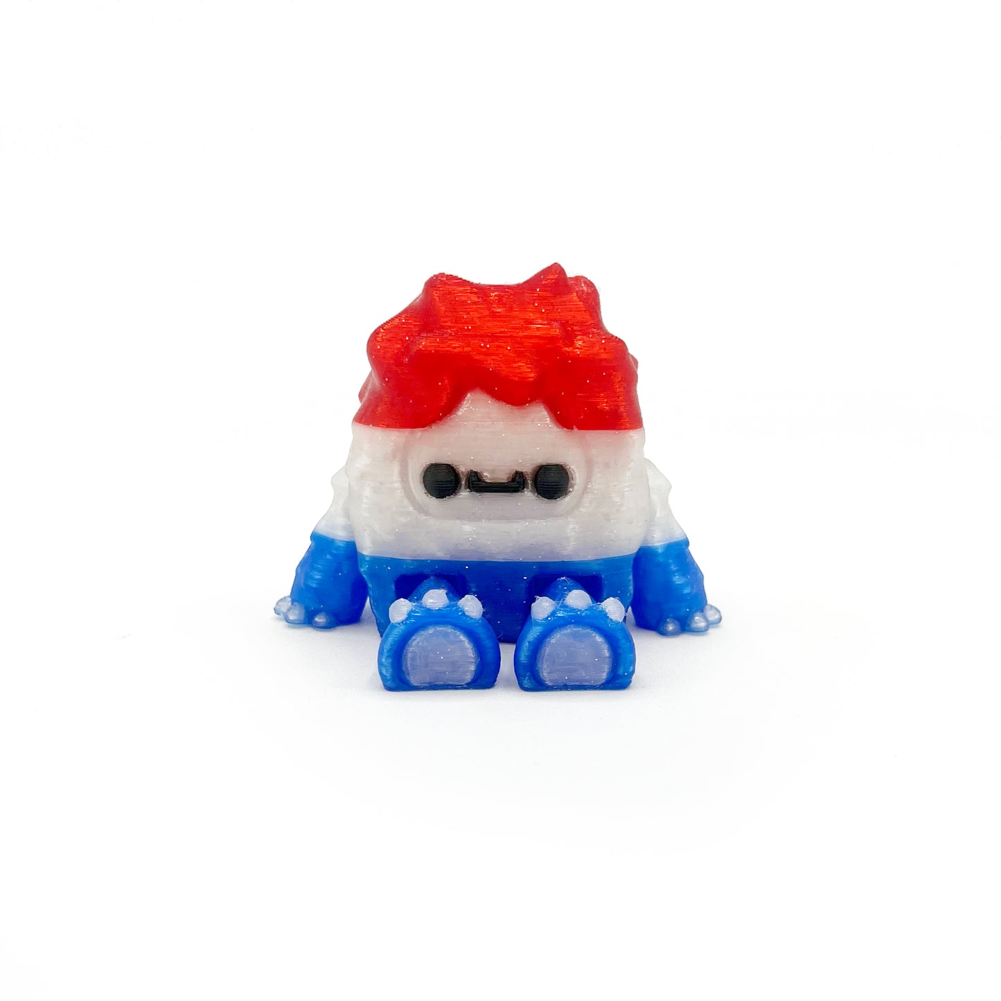 Flurryfoot & Bigfoot KEYCHAINS – Clip-On Backpack Buddies – 3D Printed Charms