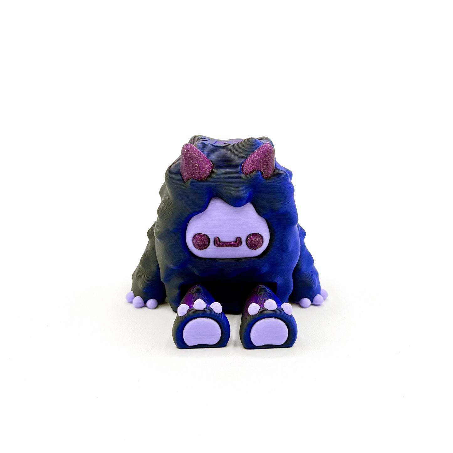 Flurryfoot & Bigfoot KEYCHAINS – Clip-On Backpack Buddies – 3D Printed Charms