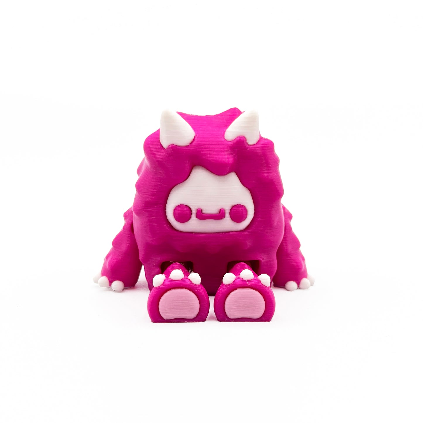 Flurryfoot & Bigfoot KEYCHAINS – Clip-On Backpack Buddies – 3D Printed Charms