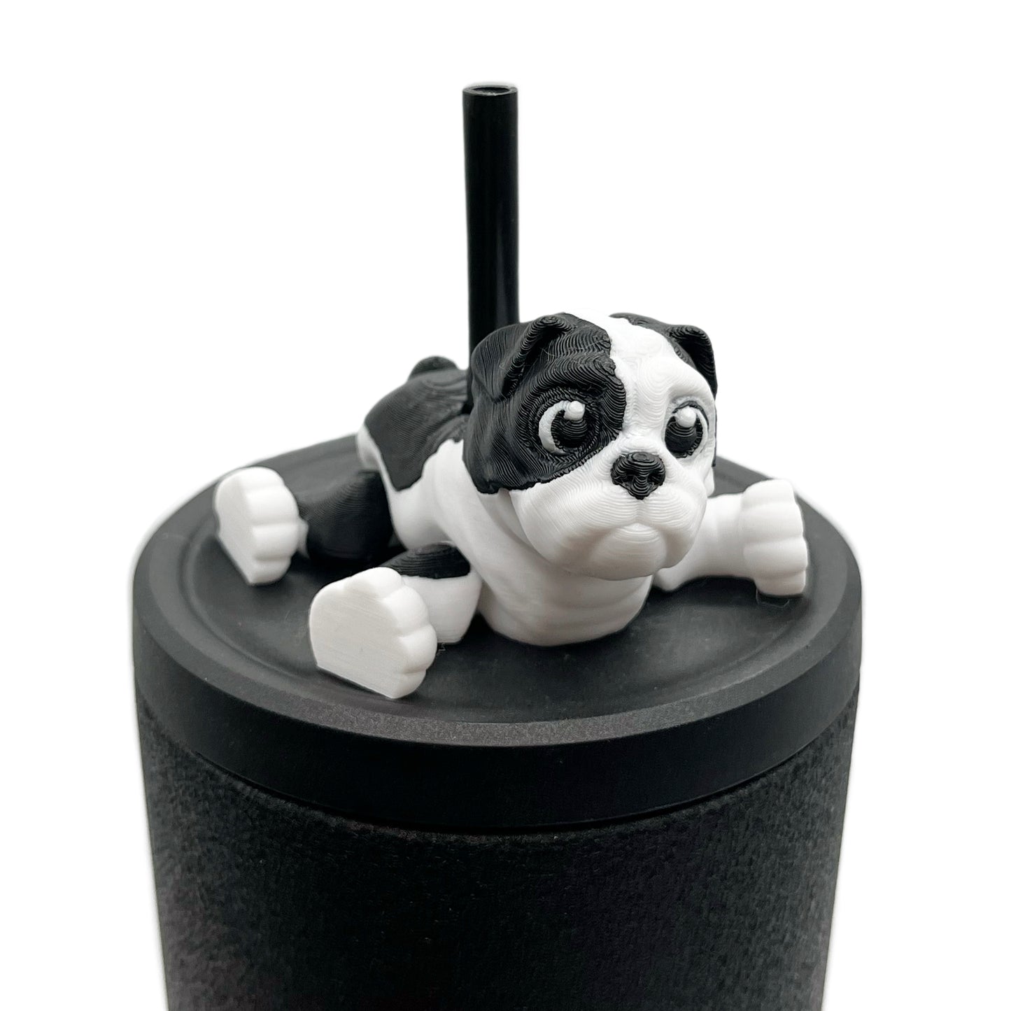 Paw Pals Sip Sidekicks – Adorable Dog and Cat Straw Buddy for Your Tumbler