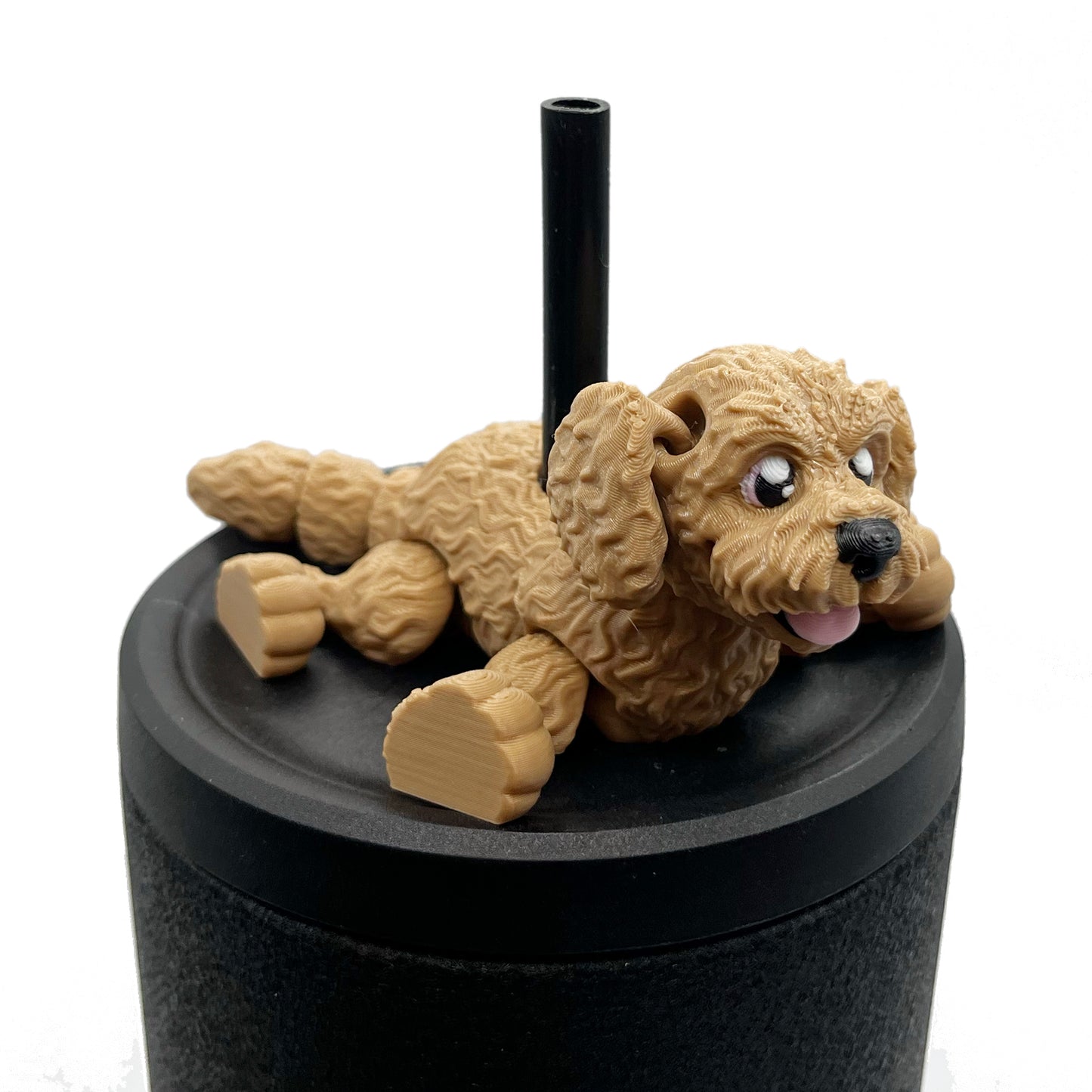 Paw Pals Sip Sidekicks – Adorable Dog and Cat Straw Buddy for Your Tumbler