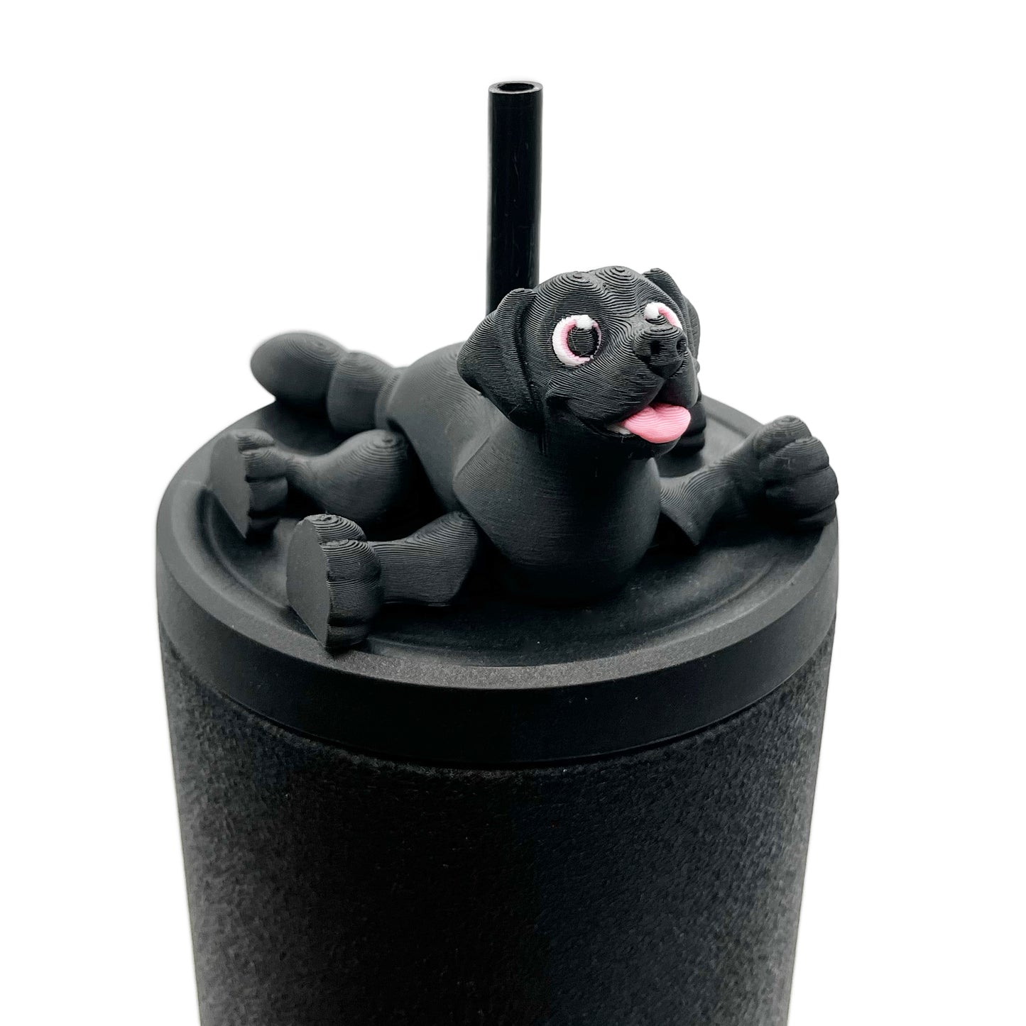 Paw Pals Sip Sidekicks – Adorable Dog and Cat Straw Buddy for Your Tumbler