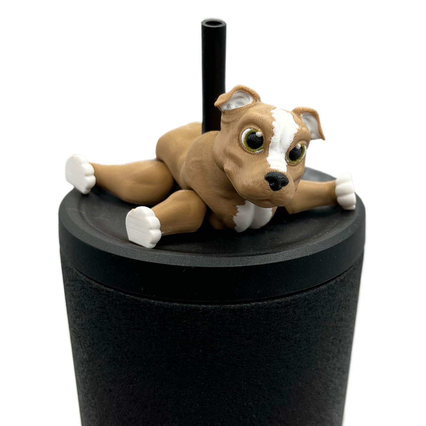 Paw Pals Sip Sidekicks – Adorable Dog and Cat Straw Buddy for Your Tumbler