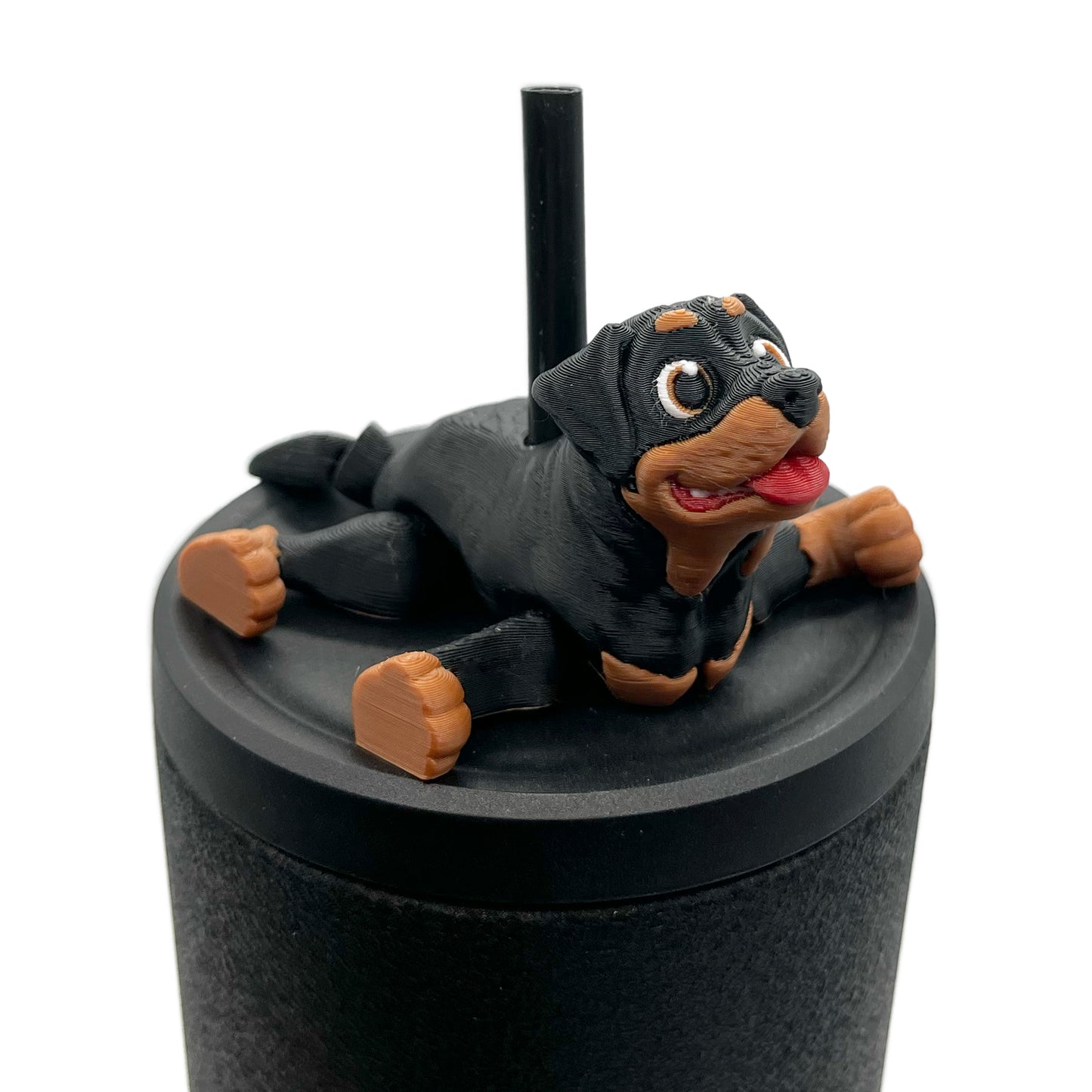 Paw Pals Sip Sidekicks – Adorable Dog and Cat Straw Buddy for Your Tumbler