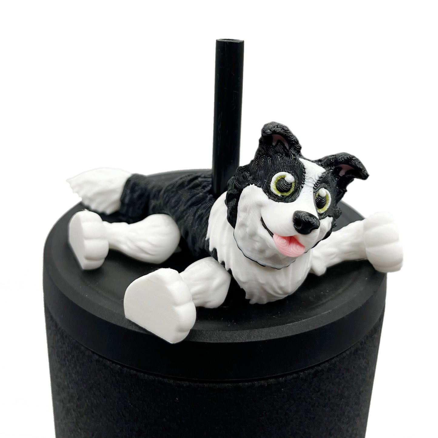 Paw Pals Sip Sidekicks – Adorable Dog and Cat Straw Buddy for Your Tumbler