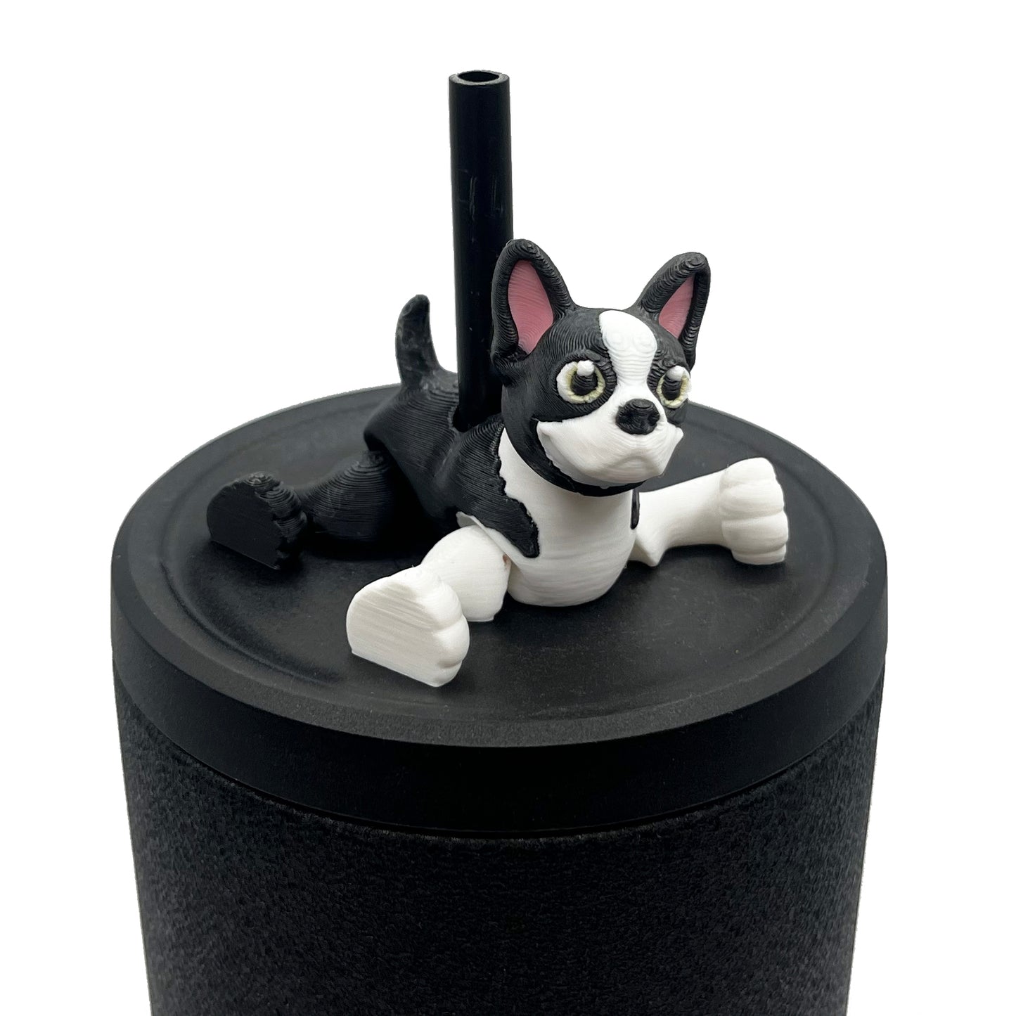 Paw Pals Sip Sidekicks – Adorable Dog and Cat Straw Buddy for Your Tumbler