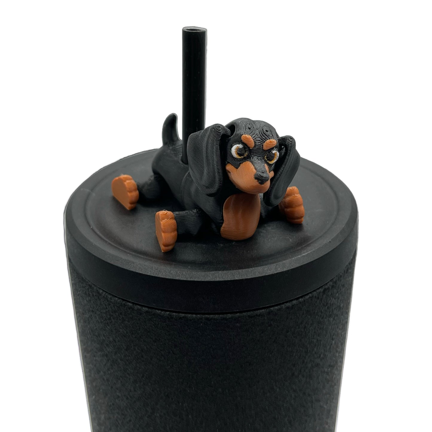 Paw Pals Sip Sidekicks – Adorable Dog and Cat Straw Buddy for Your Tumbler