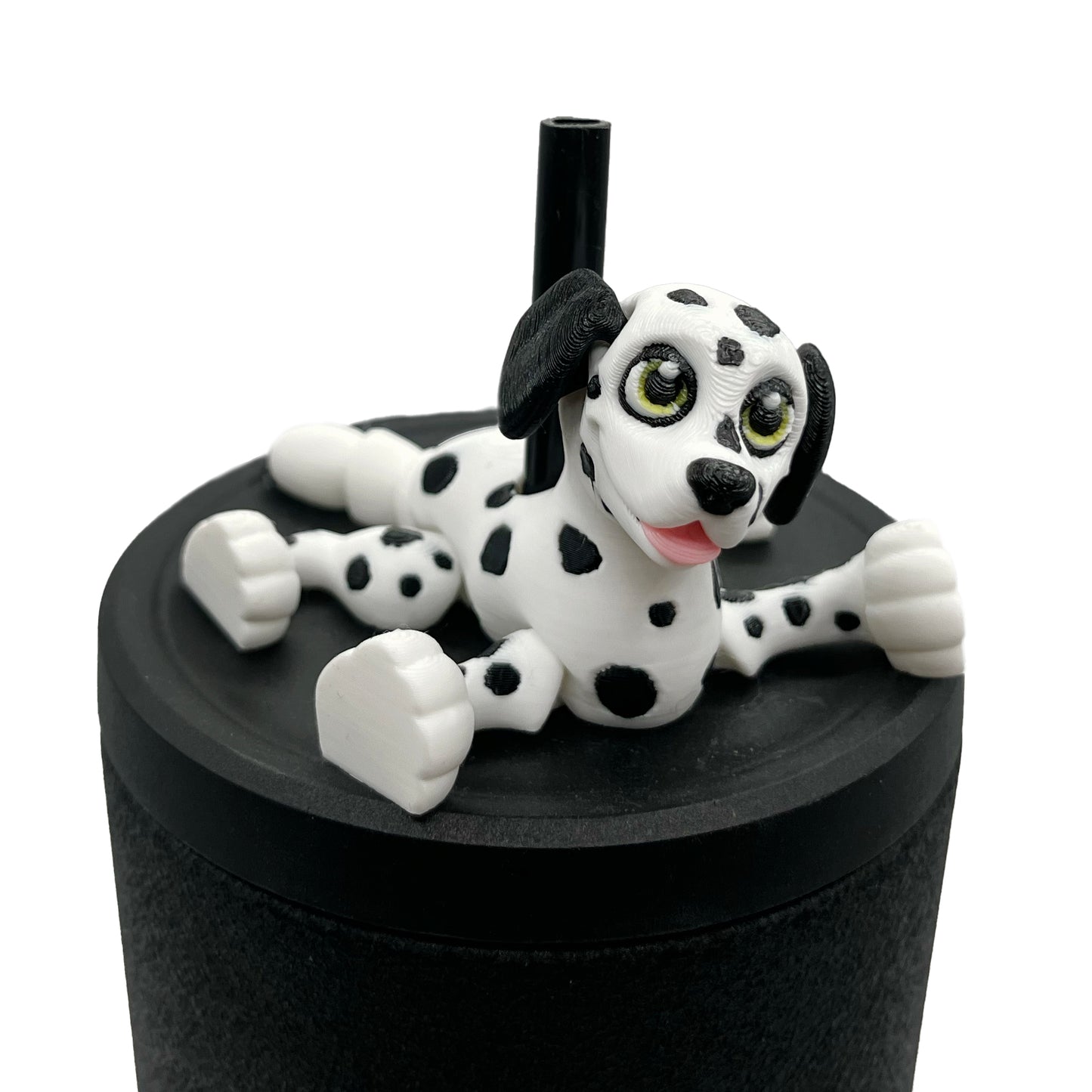 Paw Pals Sip Sidekicks – Adorable Dog and Cat Straw Buddy for Your Tumbler