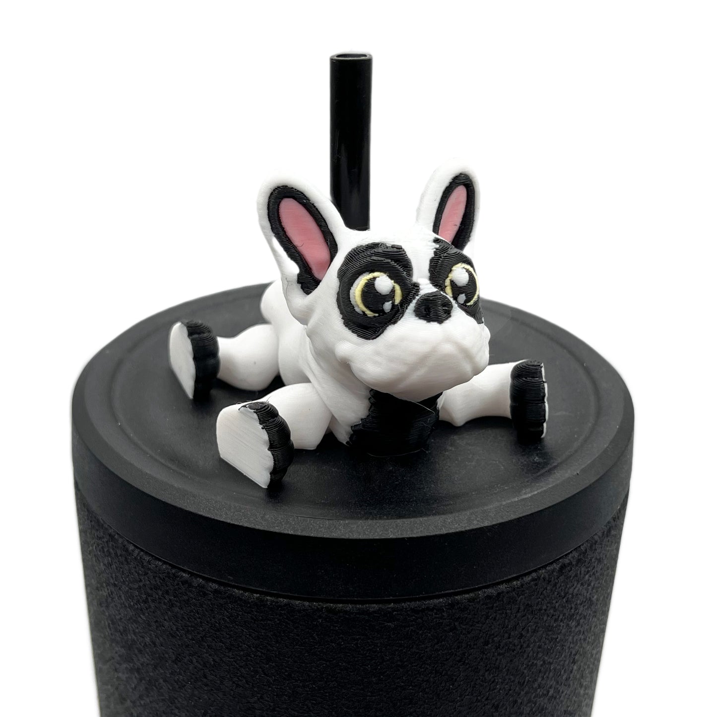 Paw Pals Sip Sidekicks – Adorable Dog and Cat Straw Buddy for Your Tumbler