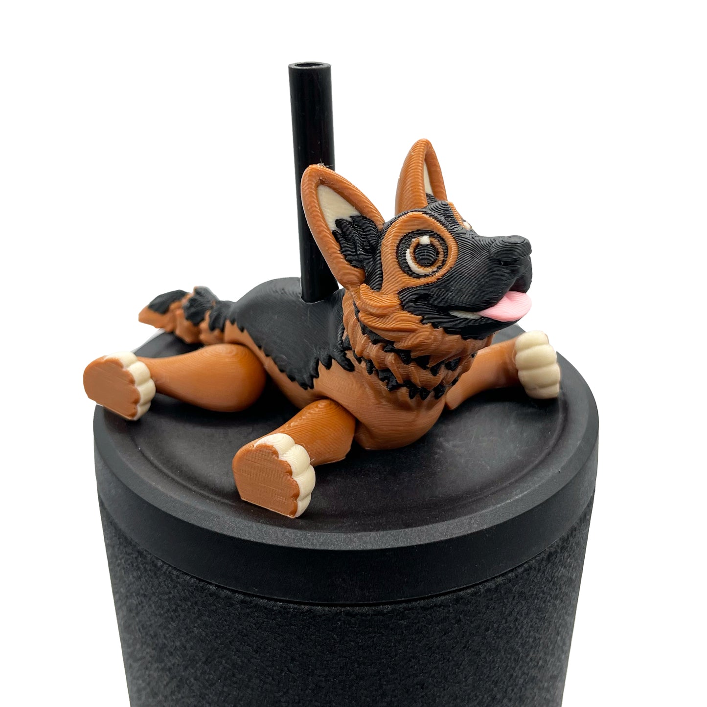 Paw Pals Sip Sidekicks – Adorable Dog and Cat Straw Buddy for Your Tumbler