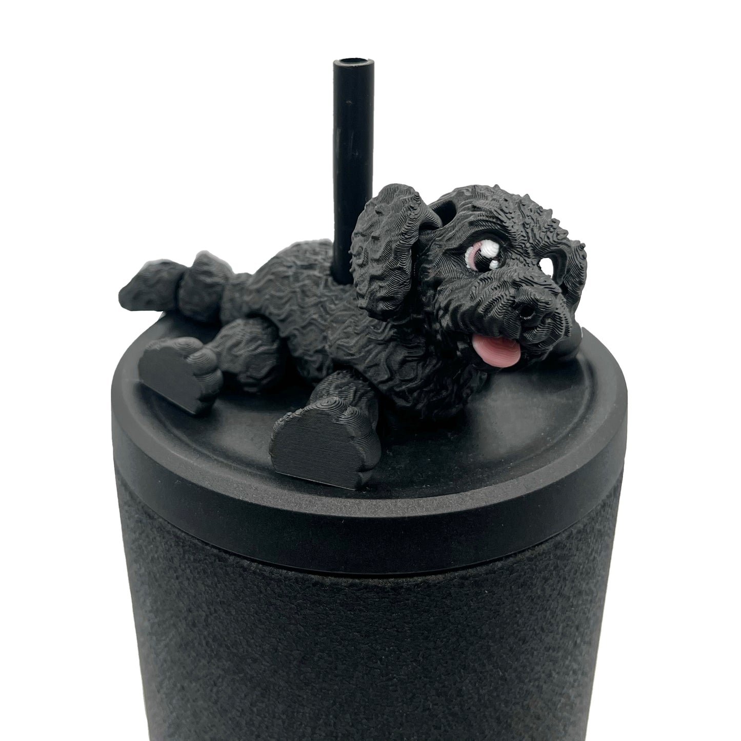 Paw Pals Sip Sidekicks – Adorable Dog and Cat Straw Buddy for Your Tumbler